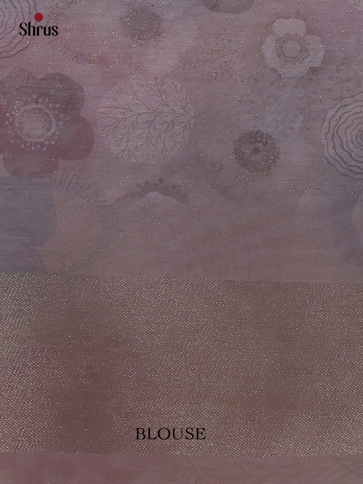 Mild Lavender - Semi Tissue Saree - Shop on Shrus.com