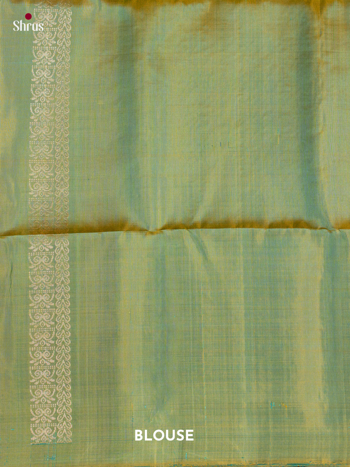 Teal Purple & Mustard stripes - Soft Silk saree - Shop on Shrus.com