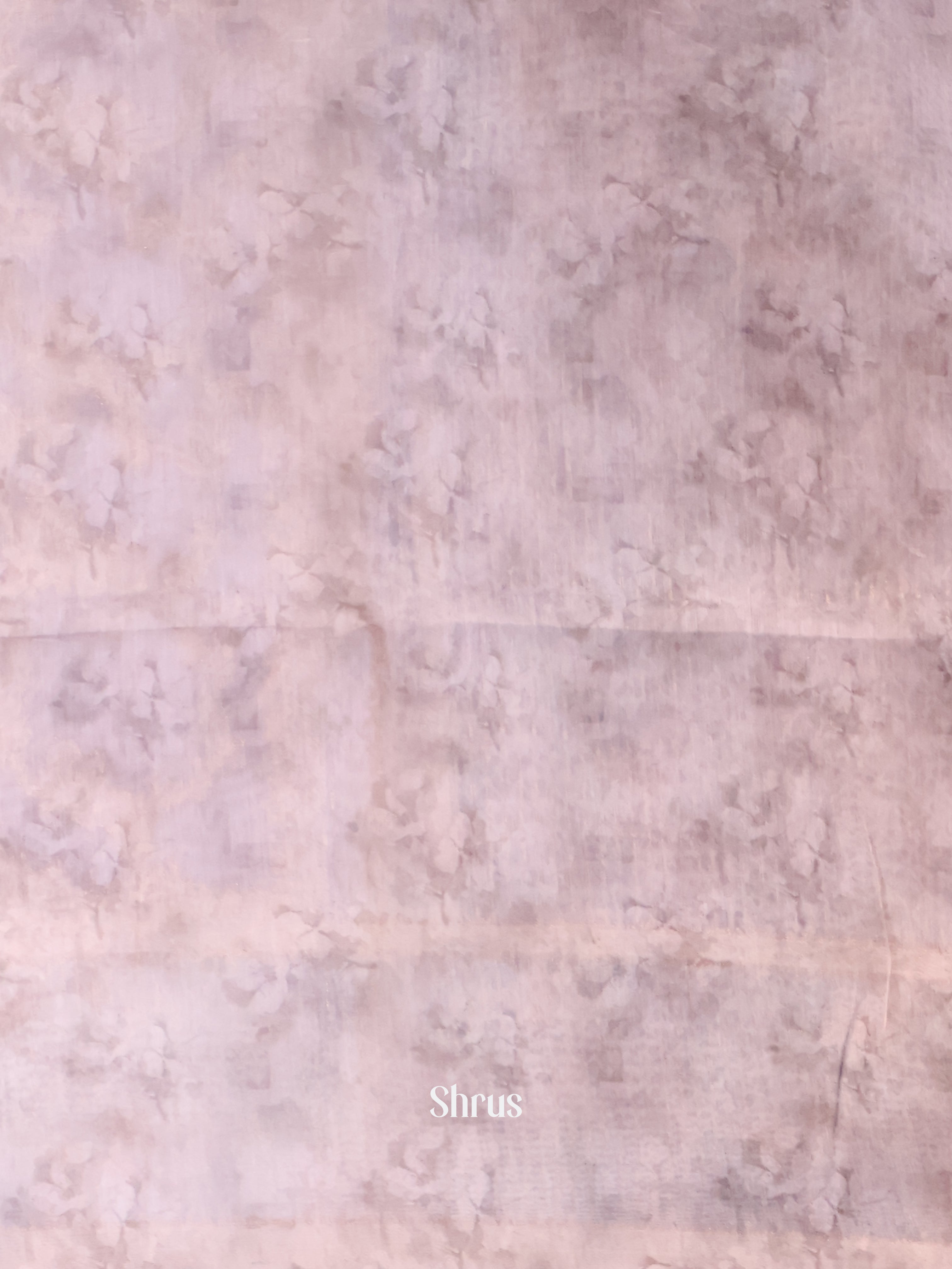 Brown & Pink - Semi Jute Saree - Shop on Shrus.com