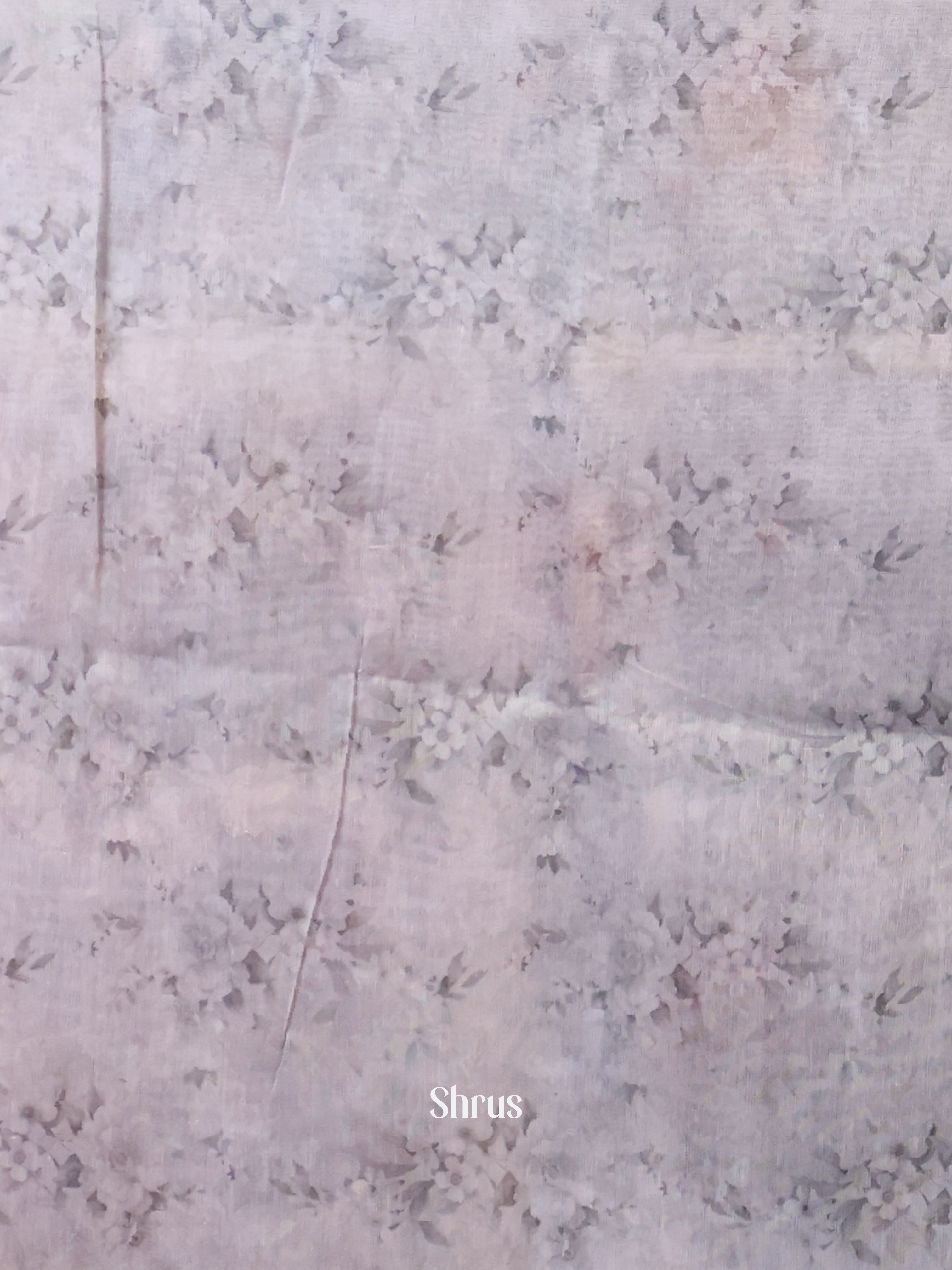 Brow & Blue - Semi Jute Saree - Shop on Shrus.com