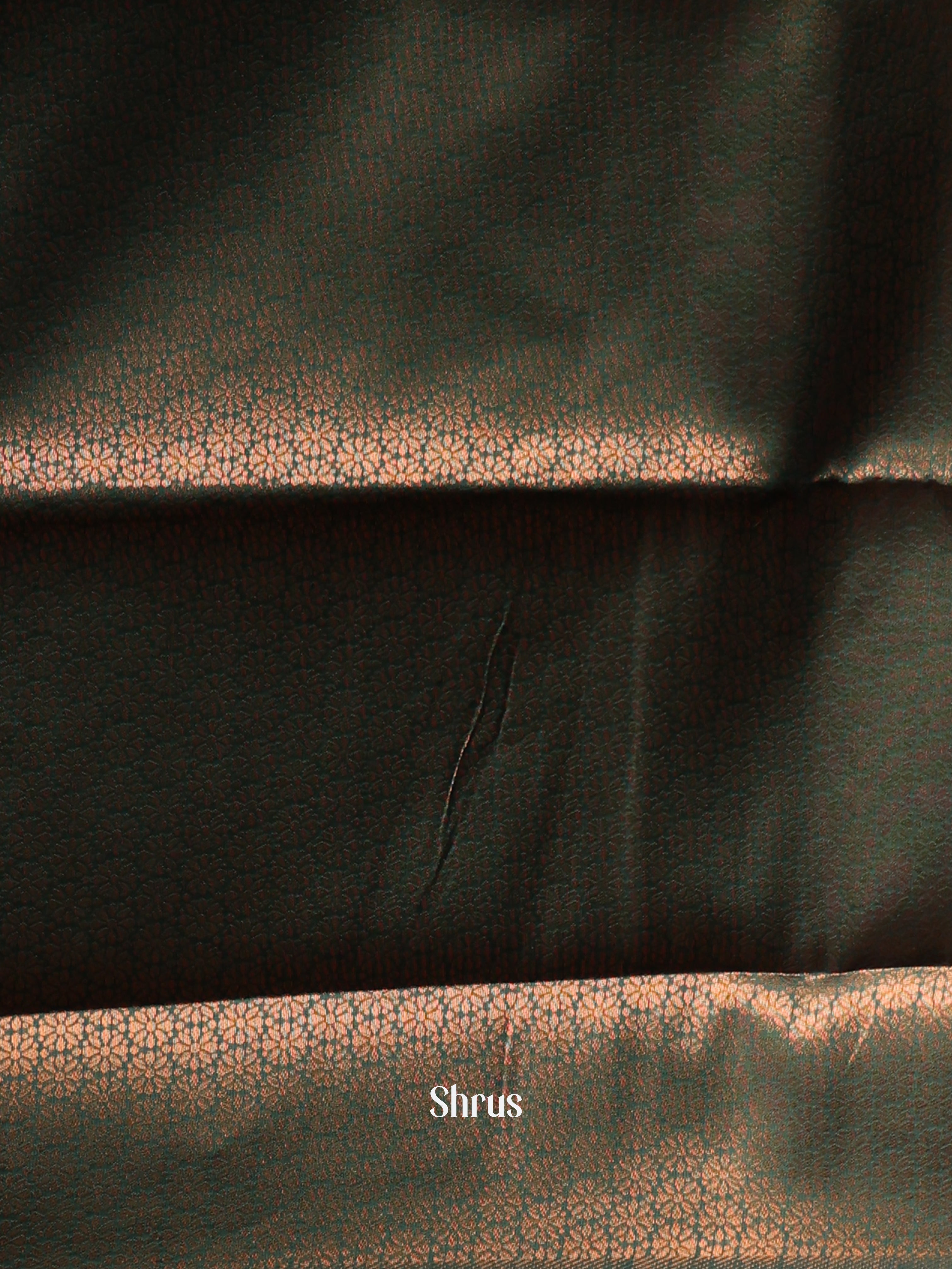 Lite Green & Green- Semi Softsilk Saree - Shop on Shrus.com