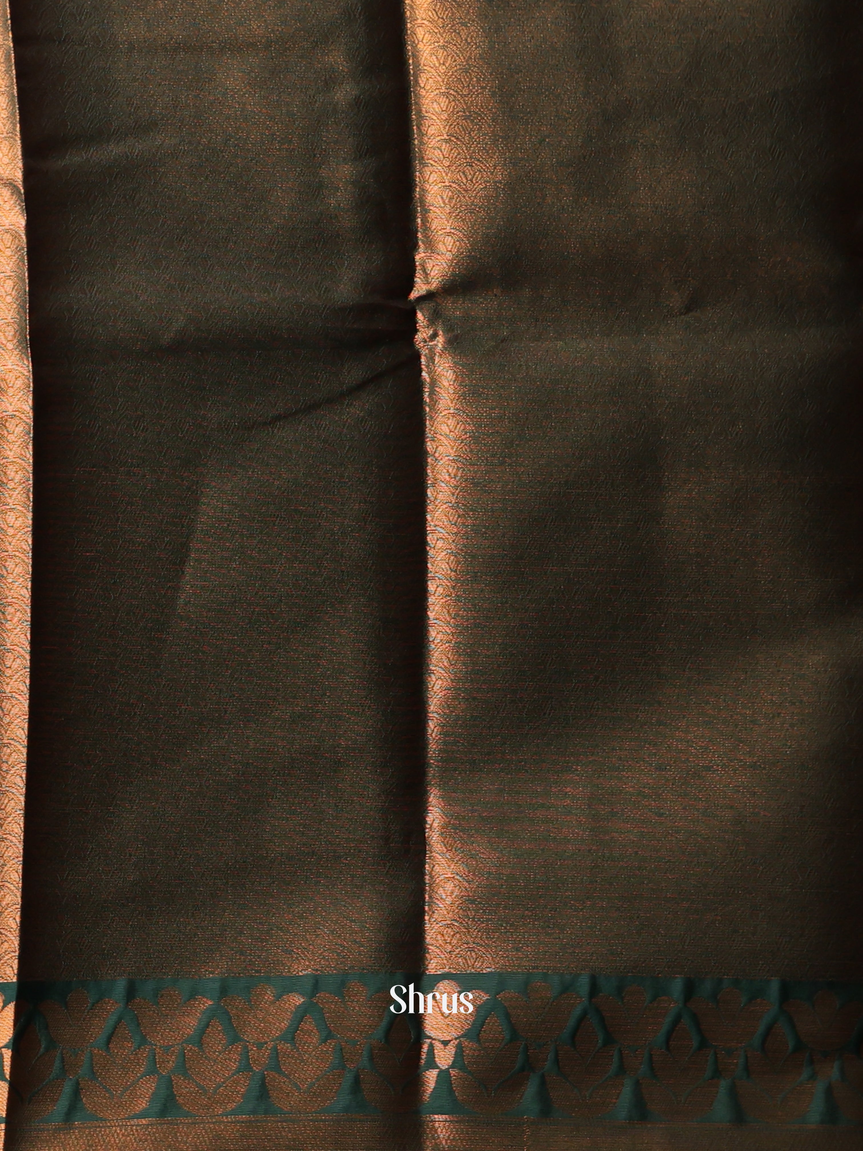 Lite Green & Green- Semi Softsilk Saree - Shop on Shrus.com