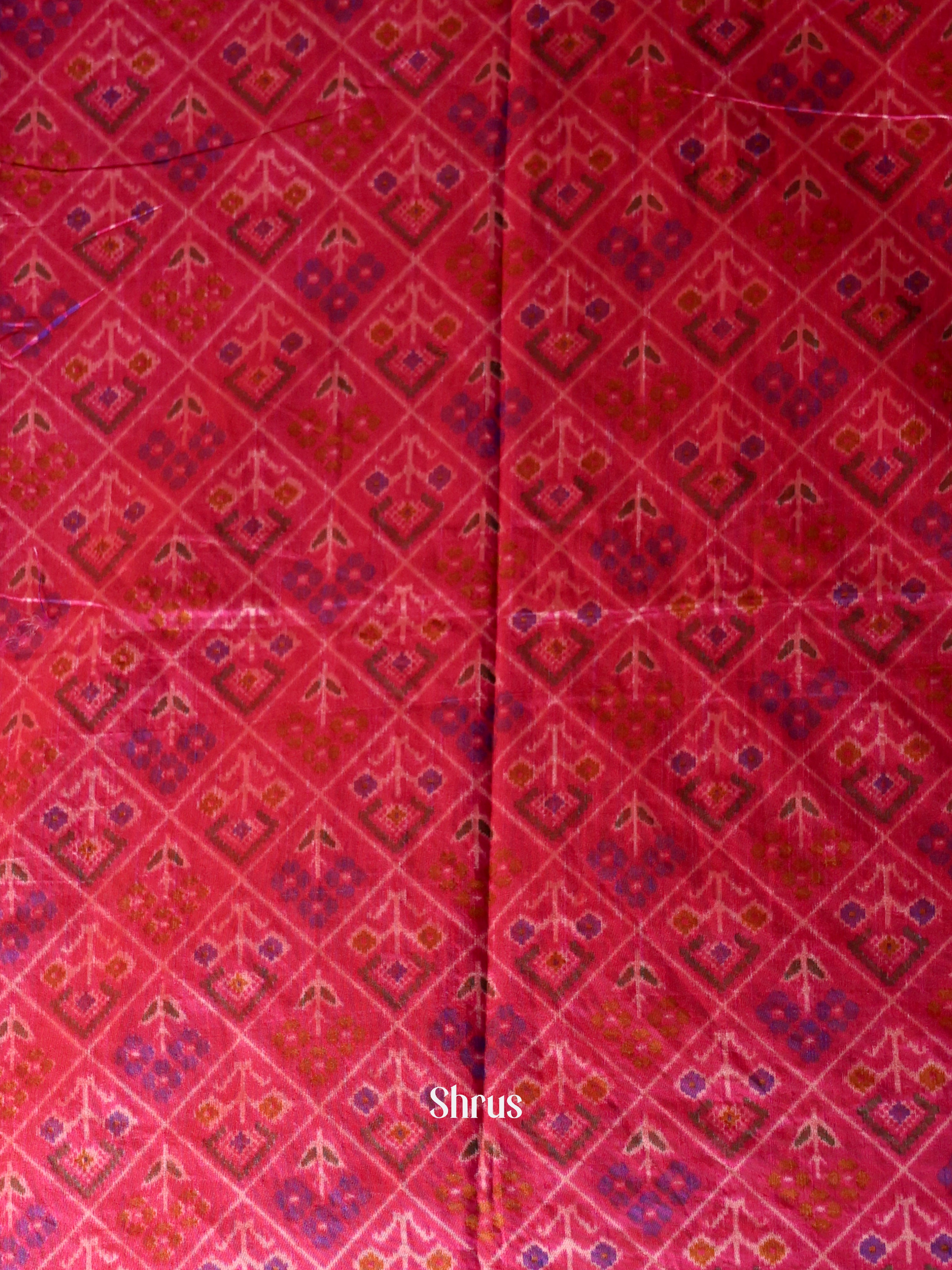 Pink & Purple - semi patola salwar - Shop on Shrus.com