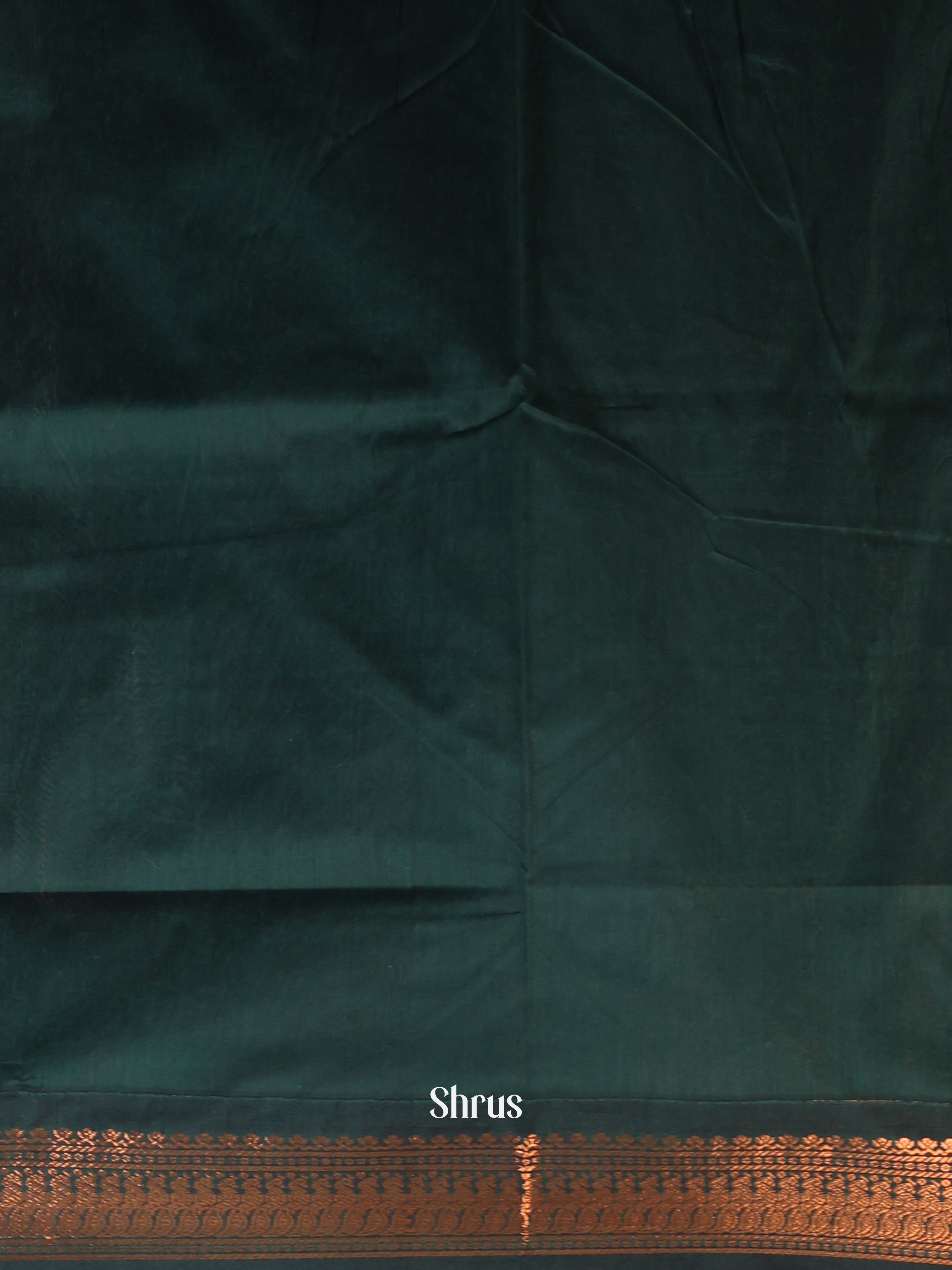 Orange & Green - Kalyani Cotton Saree - Shop on Shrus.com
