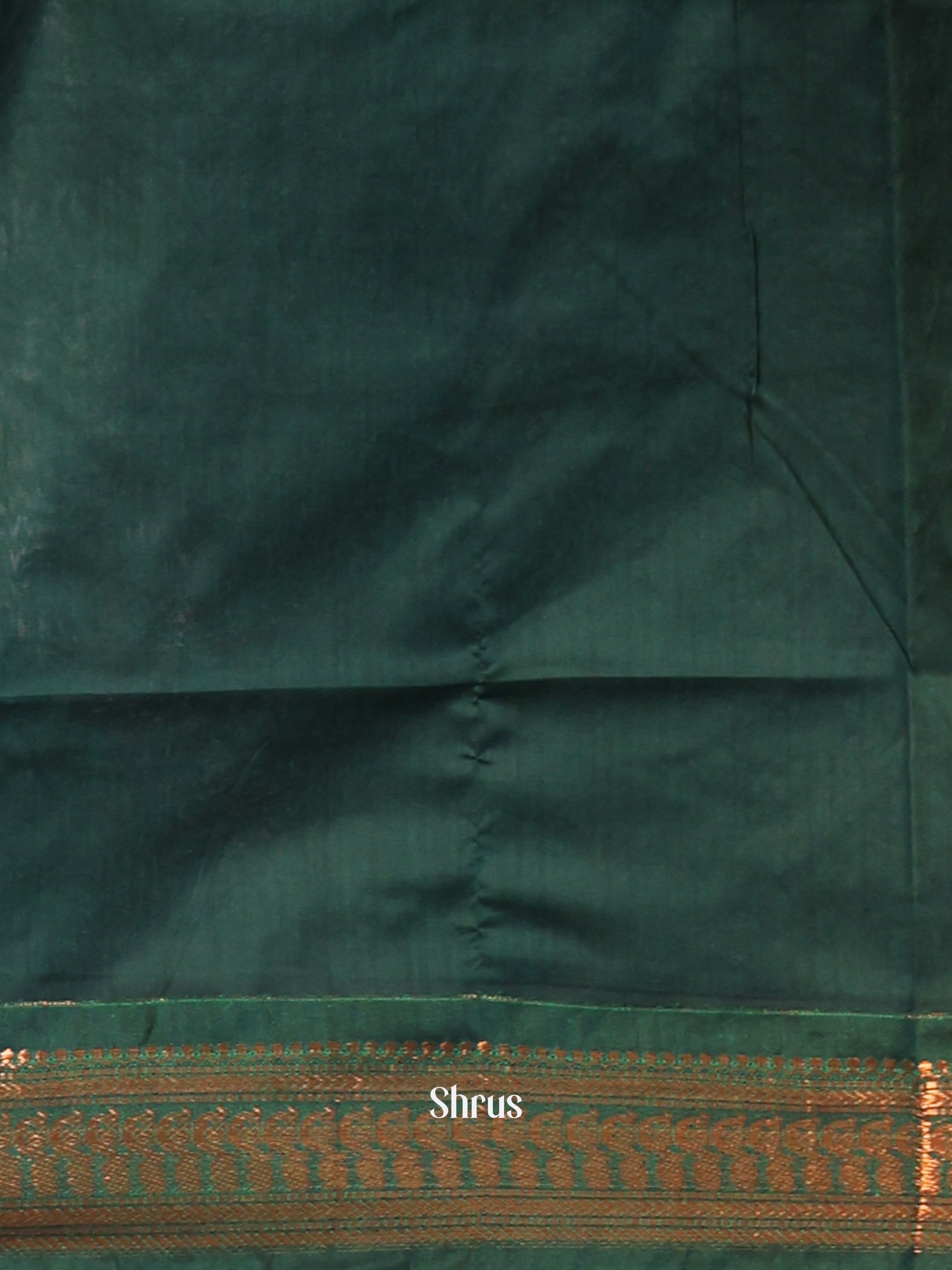 Pink & Green- Kalyani Cotton Saree - Shop on Shrus.com