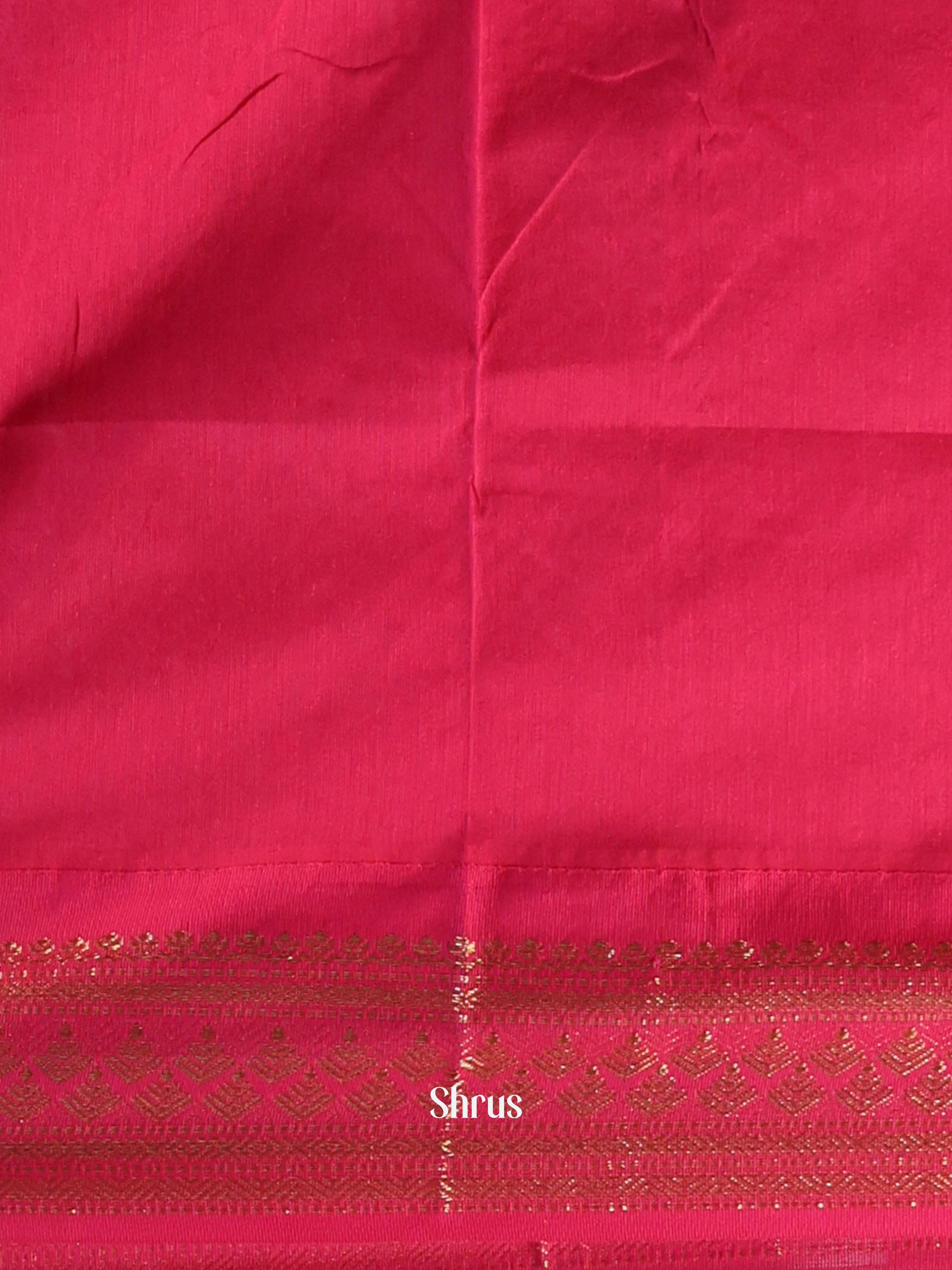 Yellow & Pink - Kalyani Cotton Saree - Shop on Shrus.com