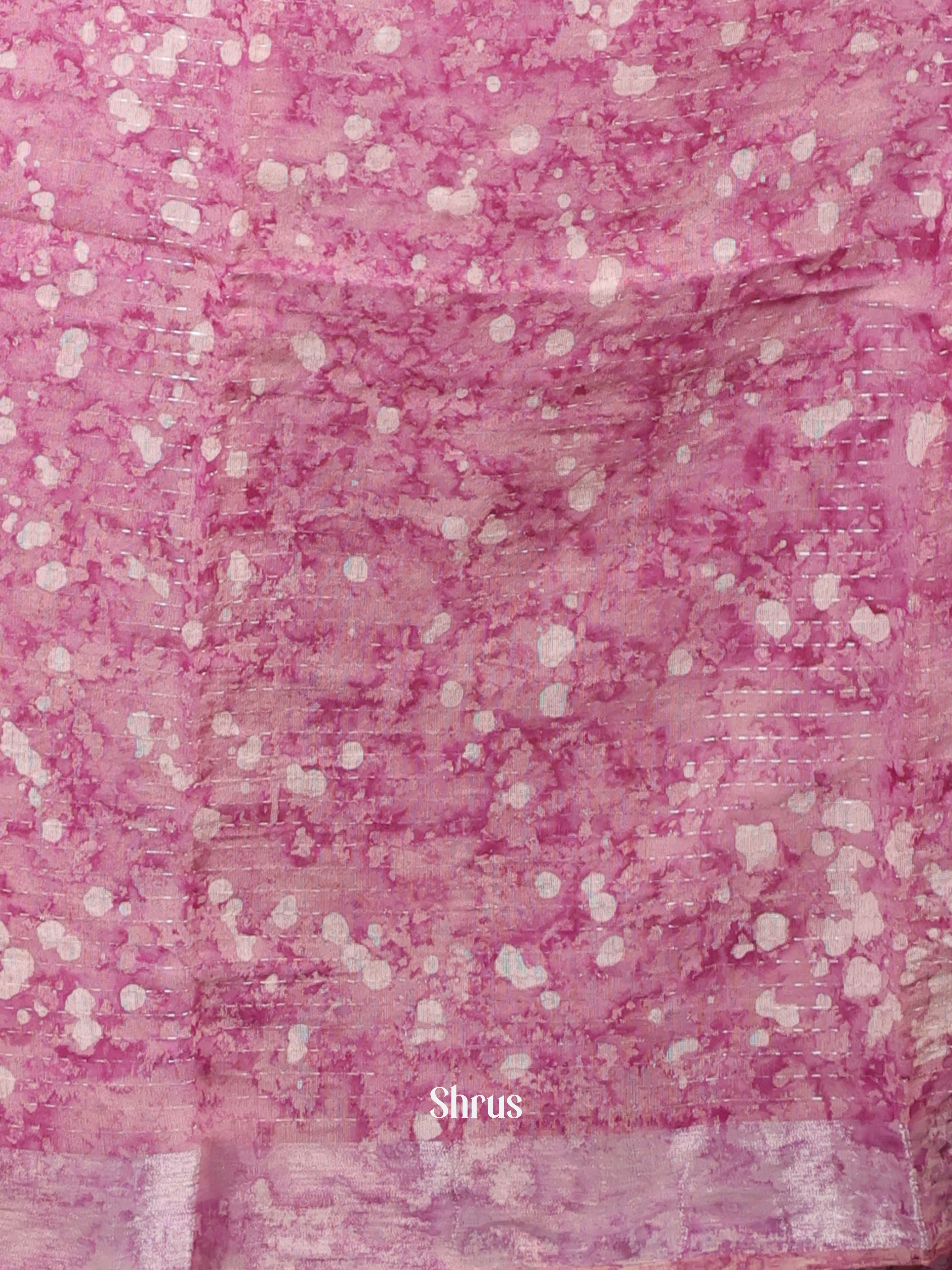 CKS11073 - Chanderi Saree - Shop on Shrus.com