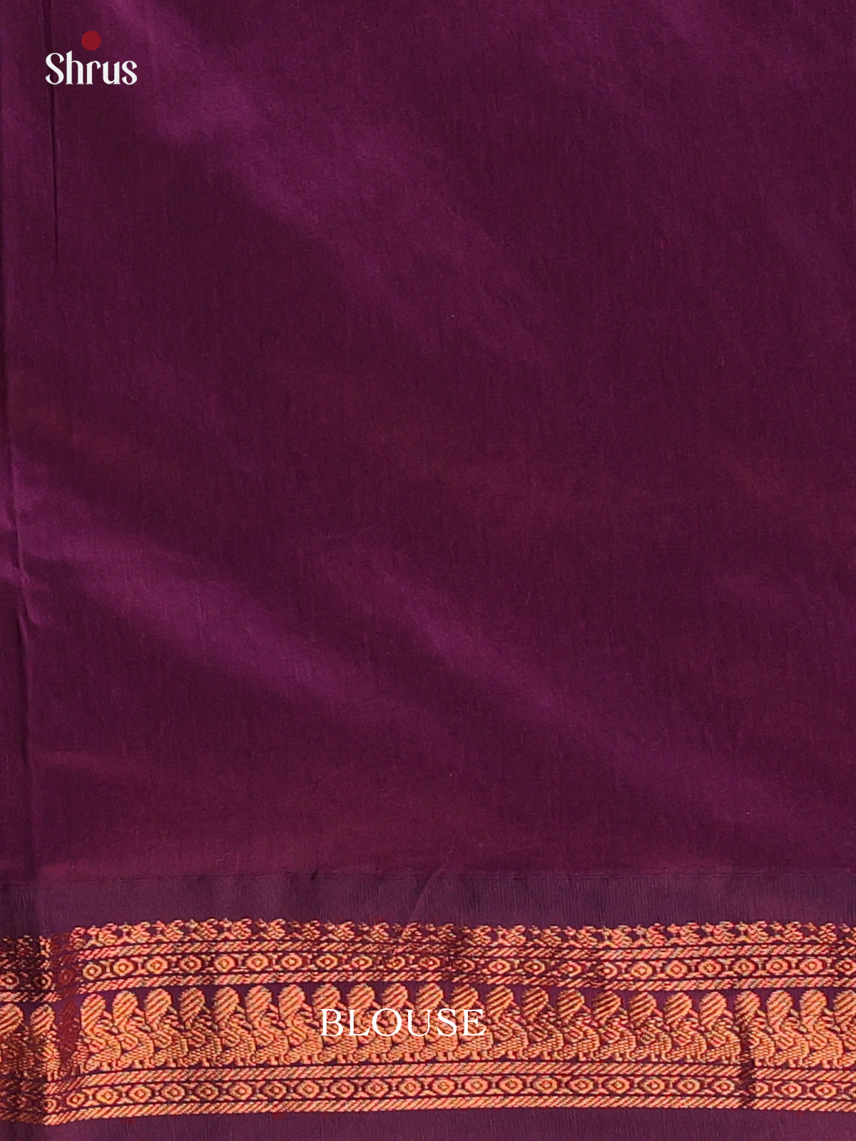 Green & Purple - Kalyani Cotton Saree - Shop on Shrus.com