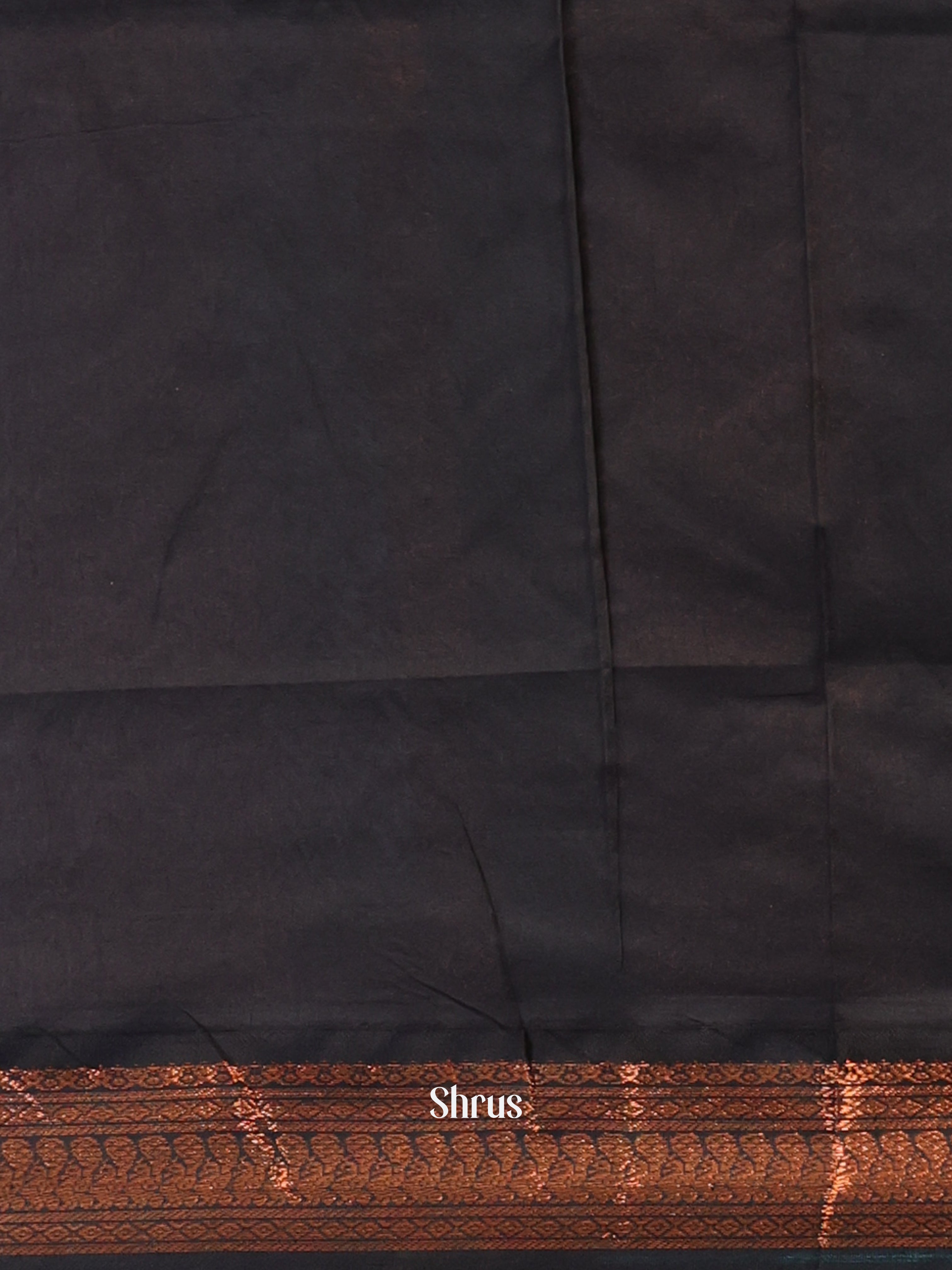 Pink & Black - Kalyani Cotton Saree - Shop on Shrus.com