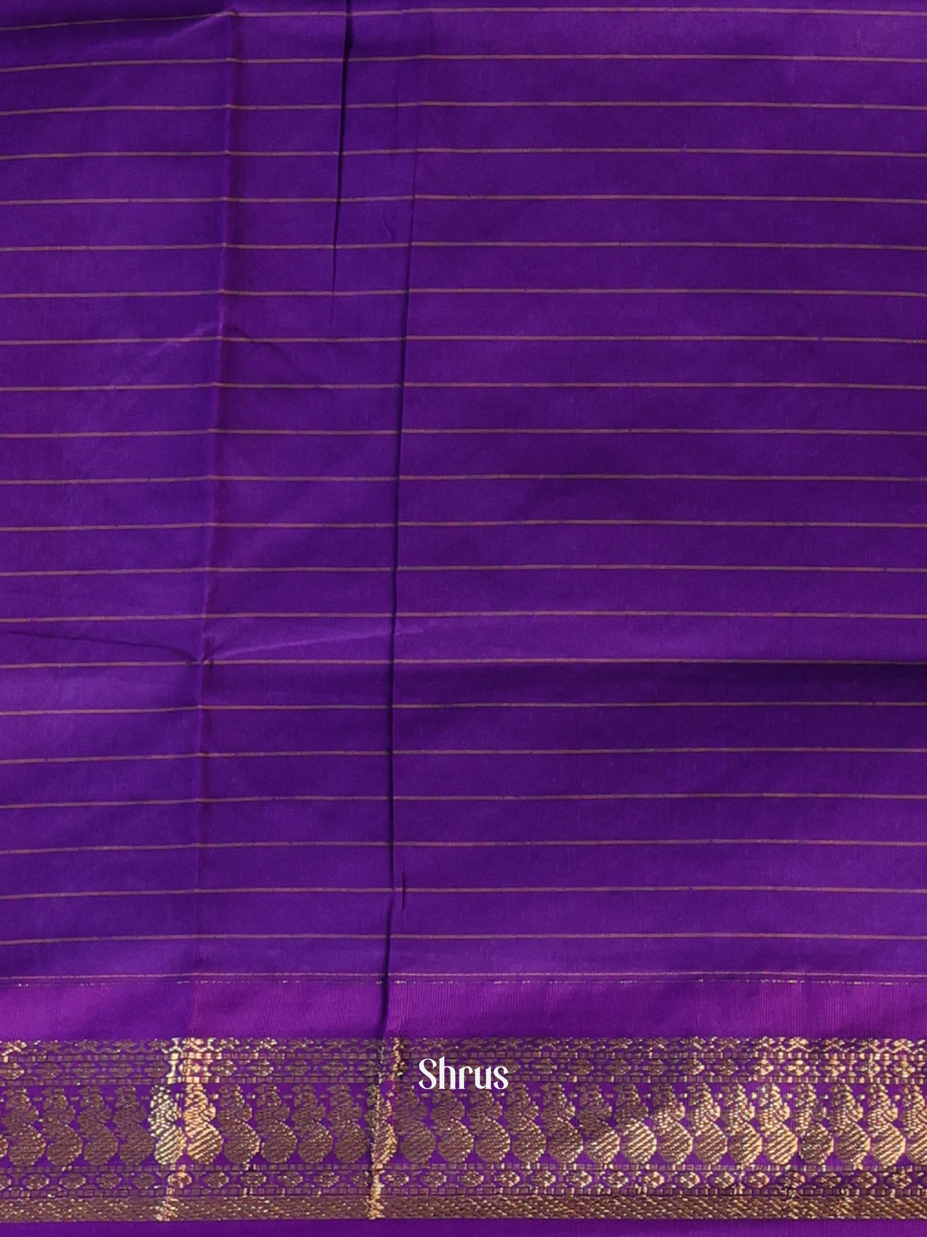 Pink & Violet - Kalyani Cotton Saree - Shop on Shrus.com