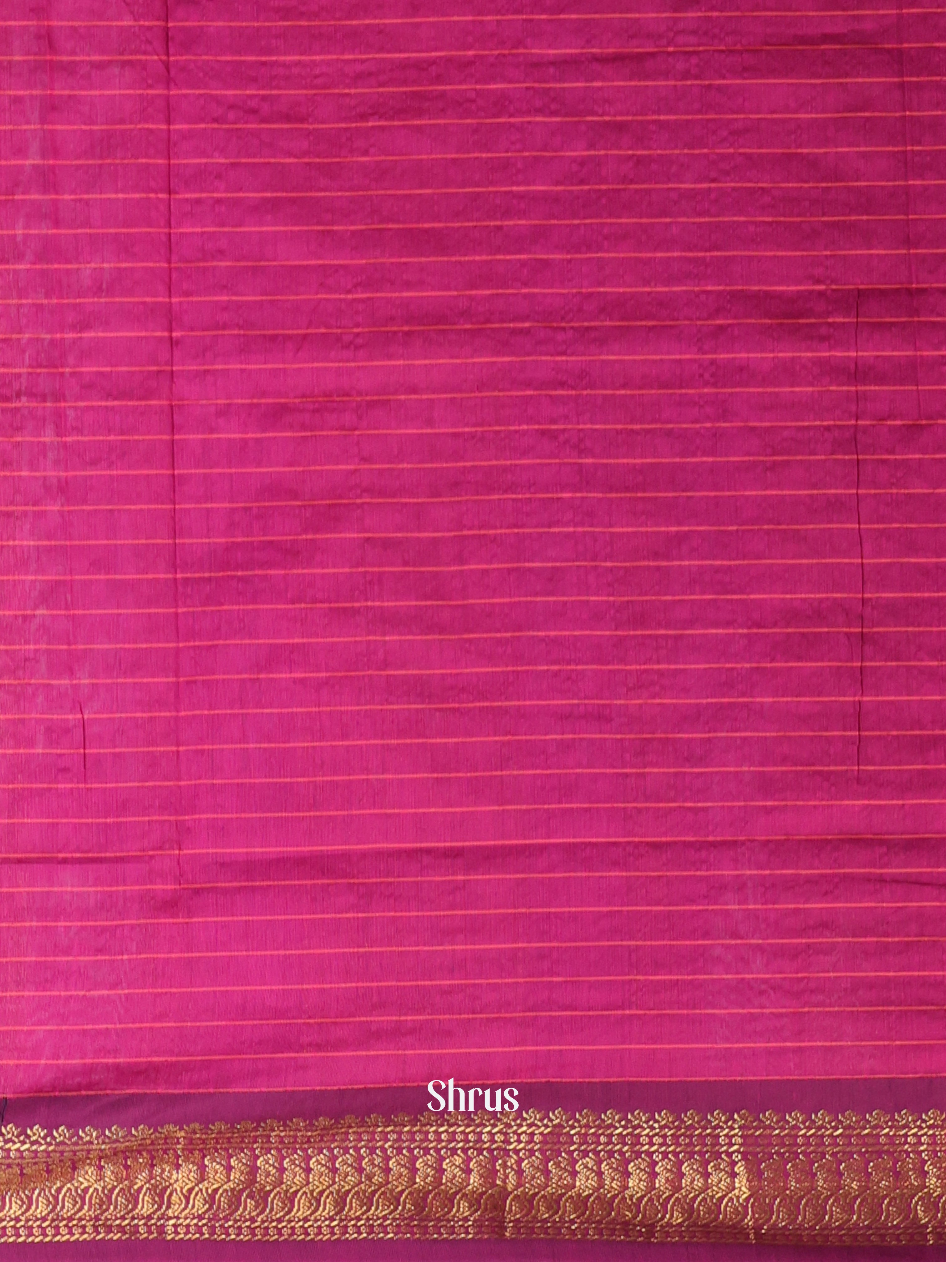 Purple- Kalyani Cotton Saree - Shop on Shrus.com