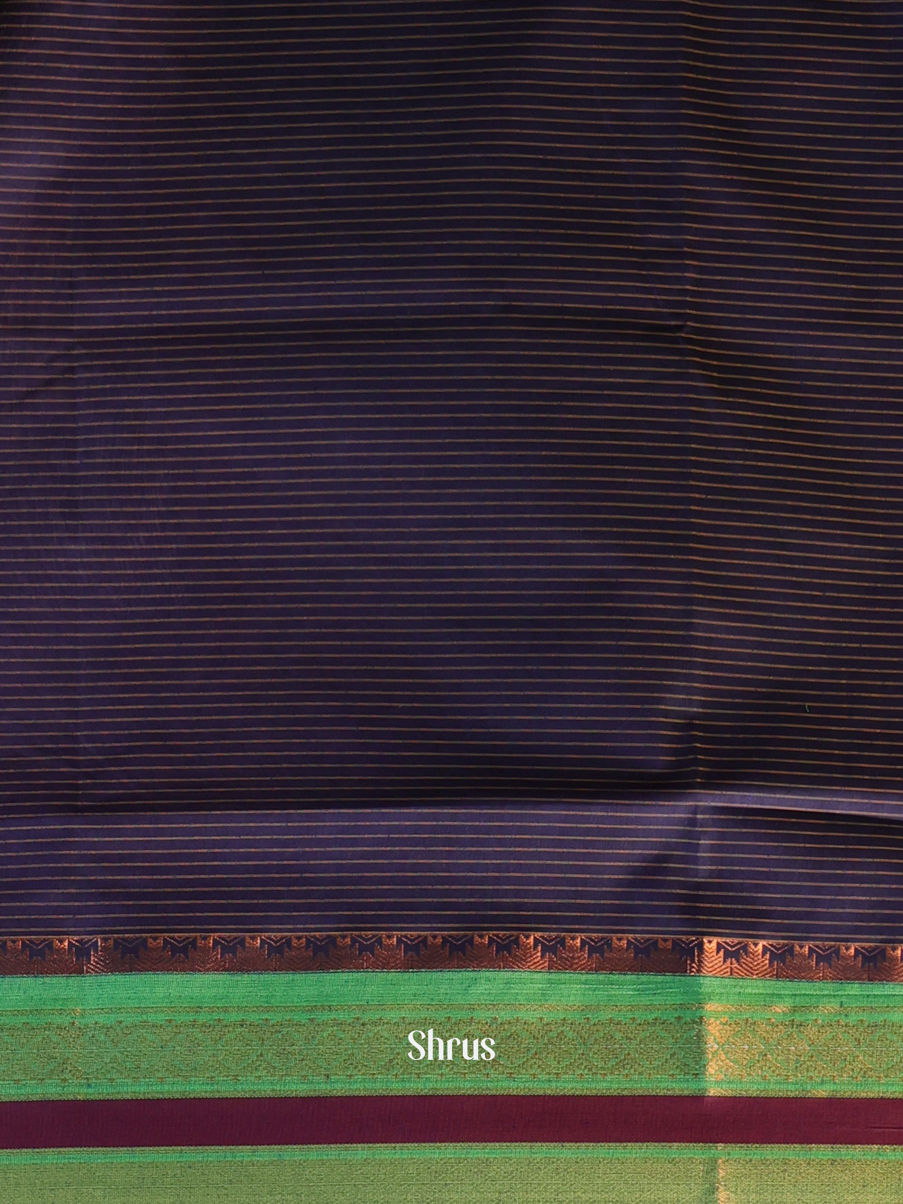 Purple & Violet - Kalyani Cotton Saree - Shop on Shrus.com