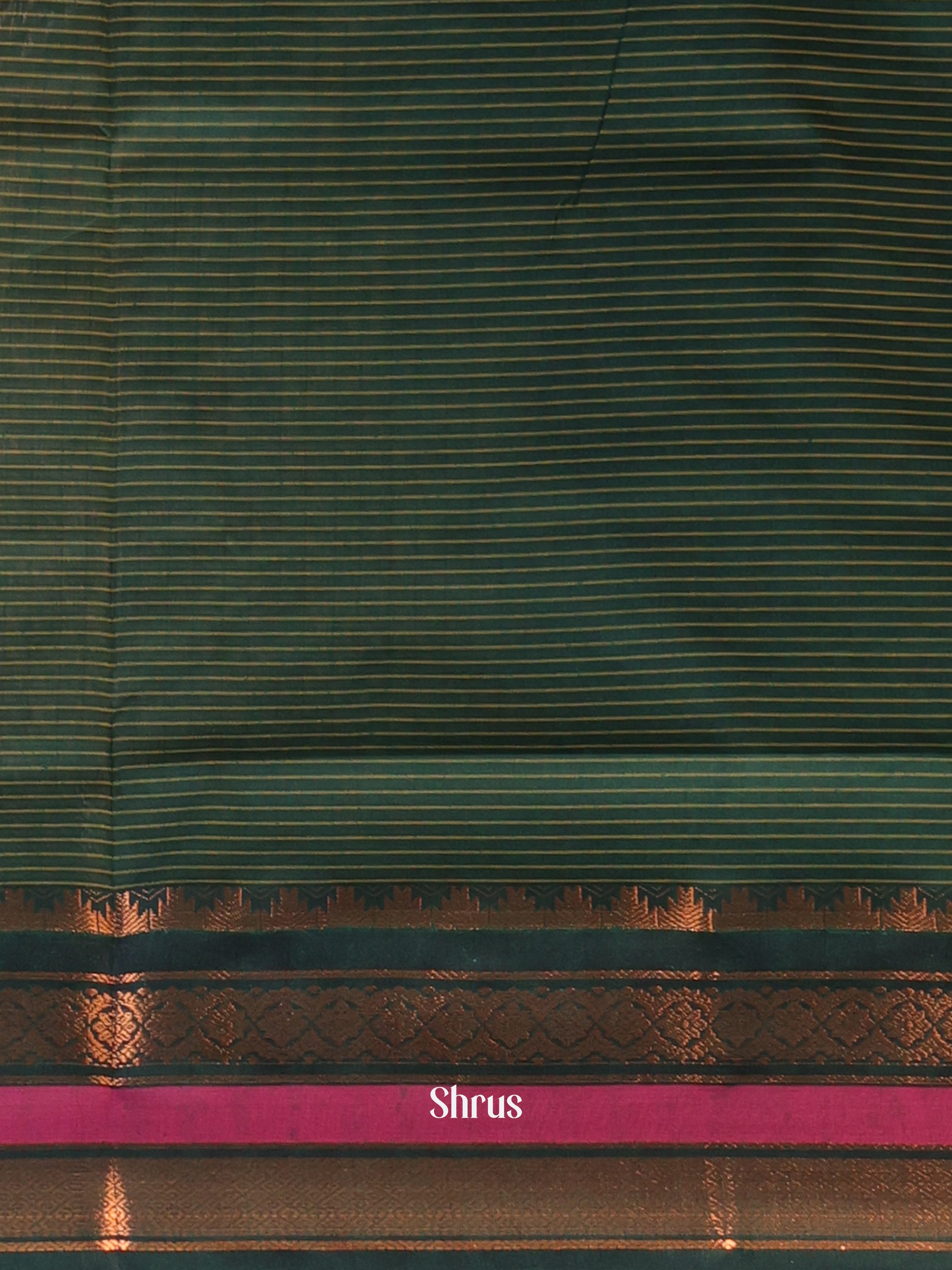 Elachi & Green - Kalyani Cotton Saree - Shop on Shrus.com