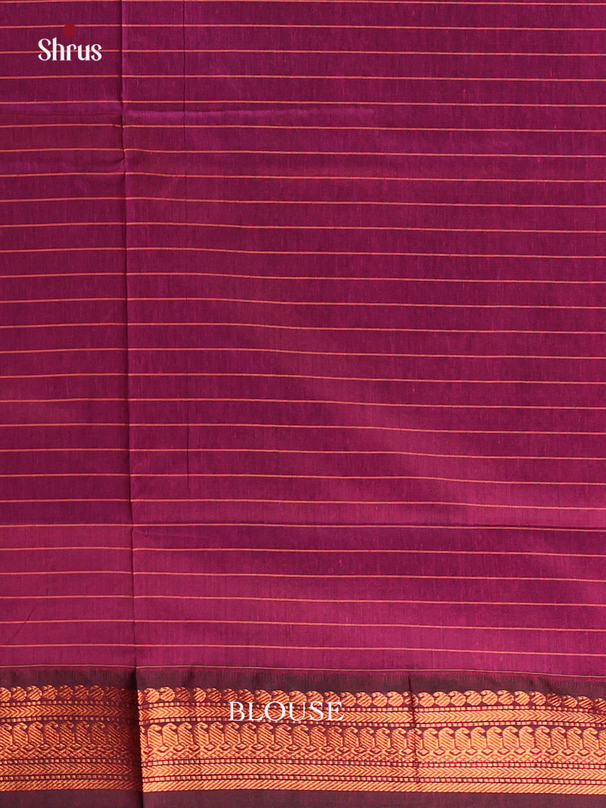 Grey & Purple - Kalyani Cotton Saree - Shop on Shrus.com