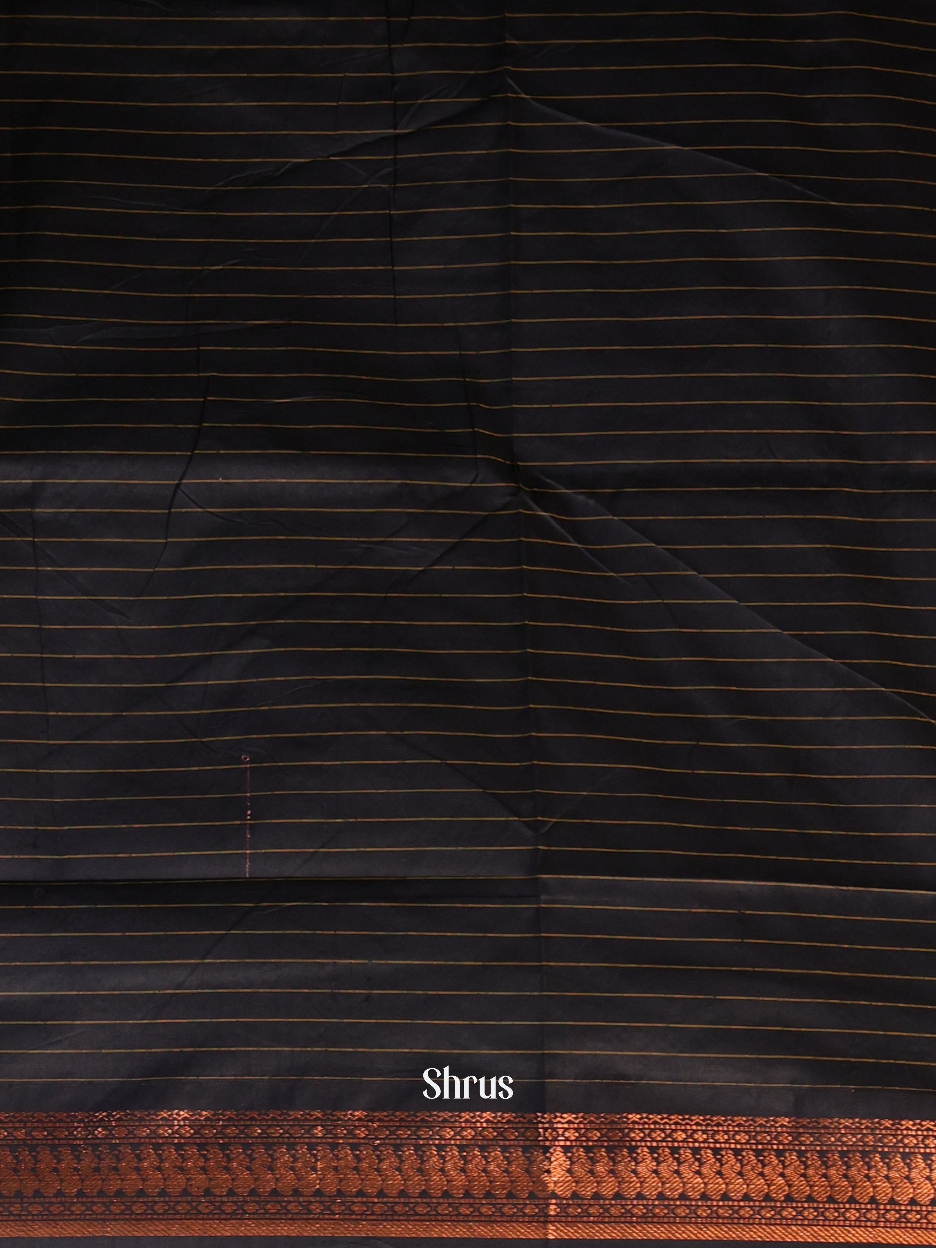 Green & Black - Kalyani Cotton Saree - Shop on Shrus.com
