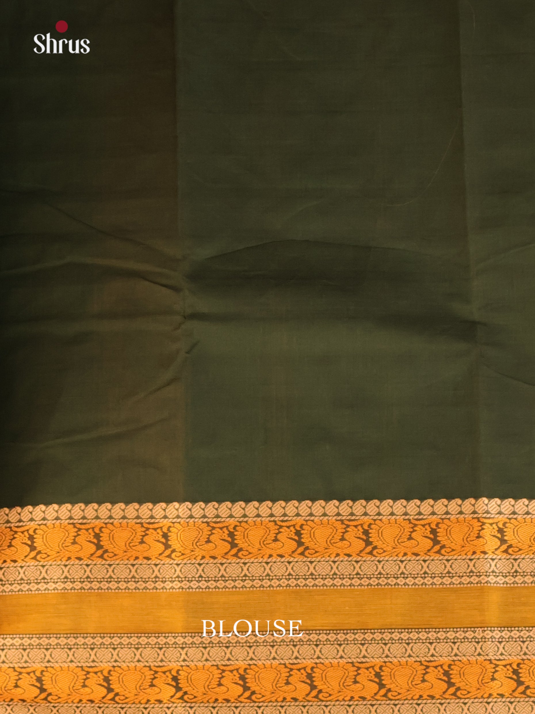 Green - Chettinad Cotton Saree - Shop on Shrus.com