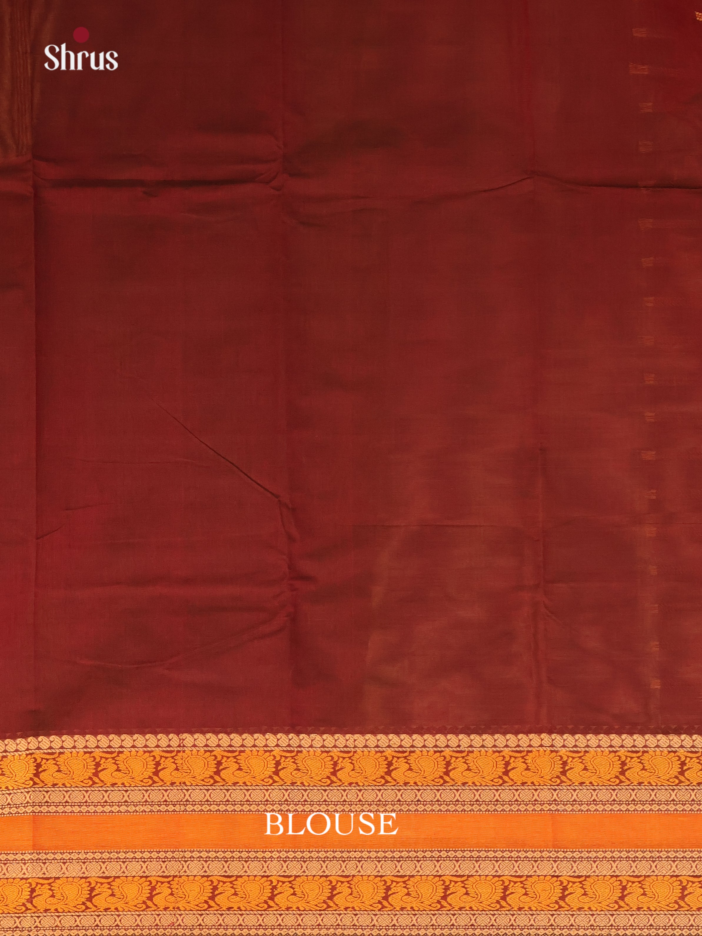 Brown - Chettinad Cotton Saree - Shop on Shrus.com