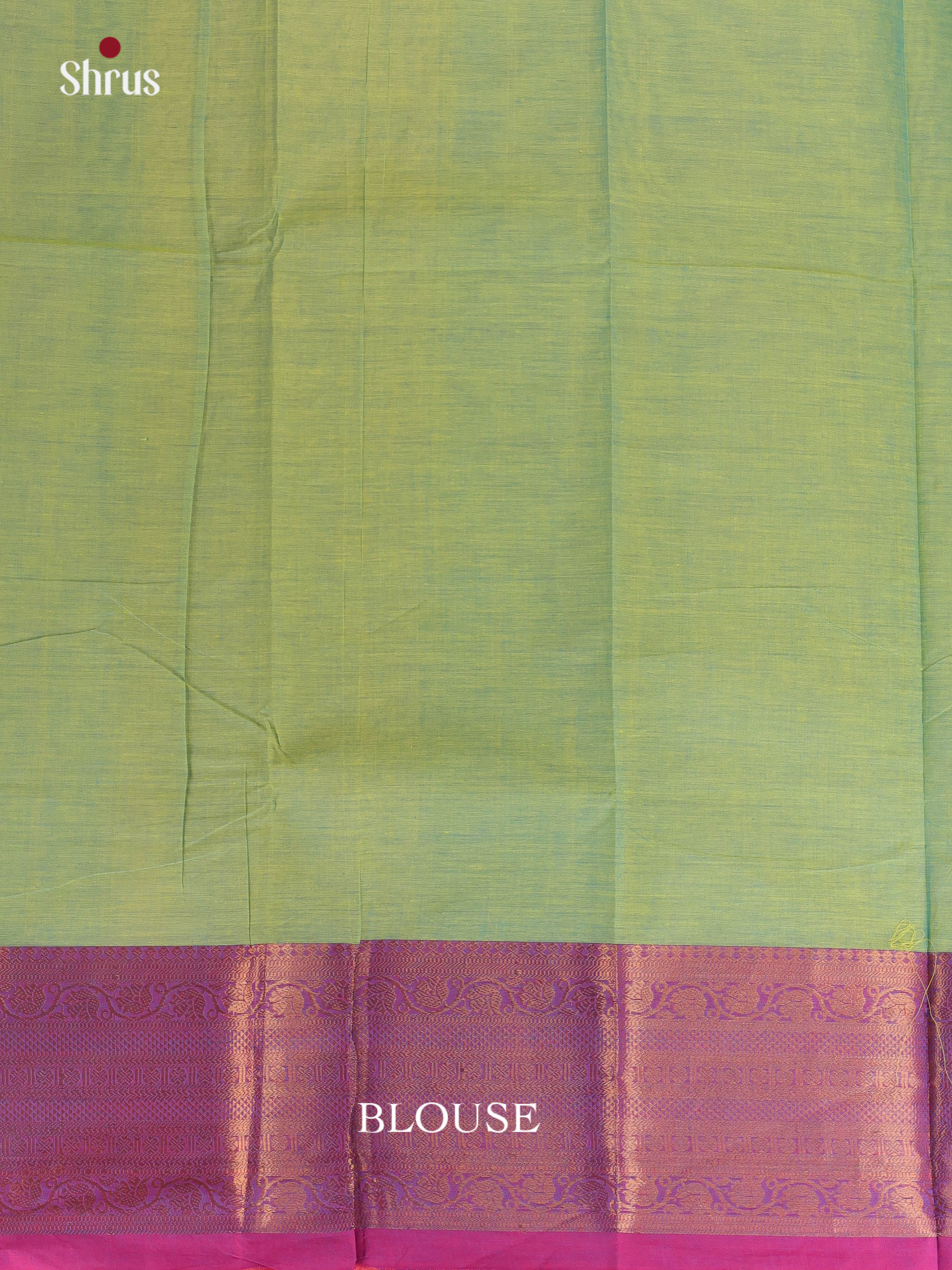 Green & Purple - Chettinad Cotton Saree - Shop on Shrus.com