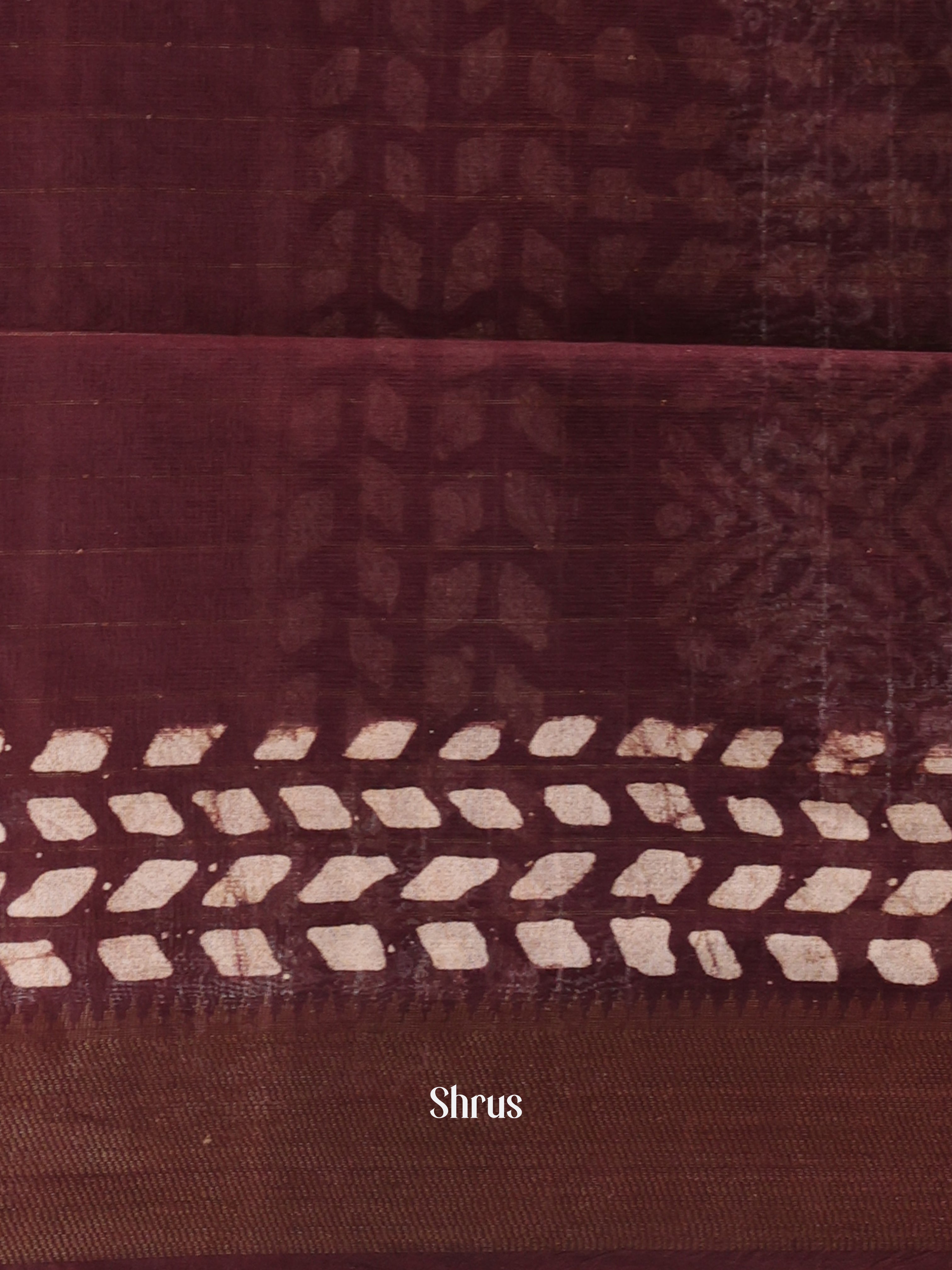 Onion Pink & Brown - Bhatik Saree - Shop on Shrus.com