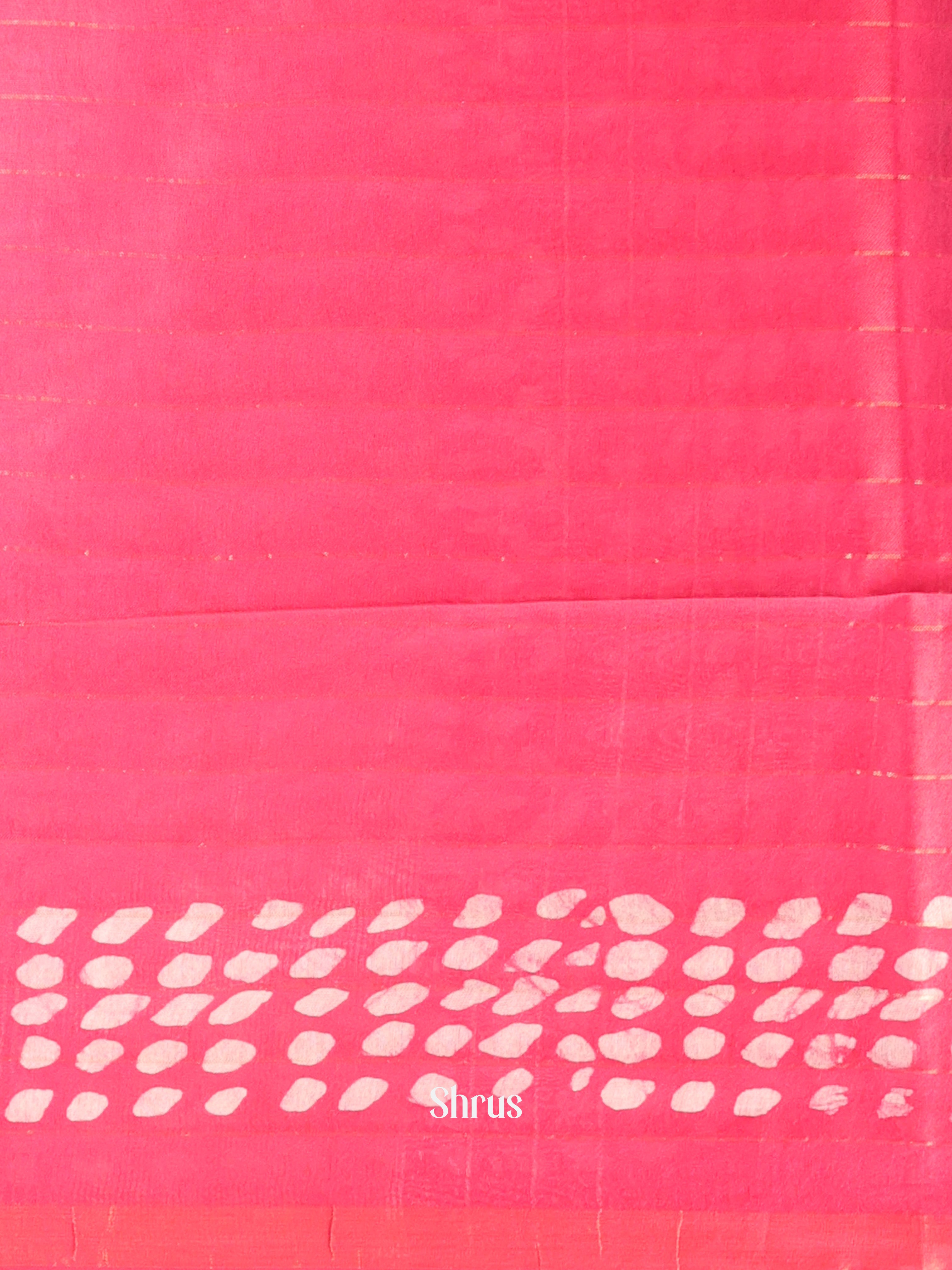 Teal & Pink - Bhatik Saree - Shop on Shrus.com