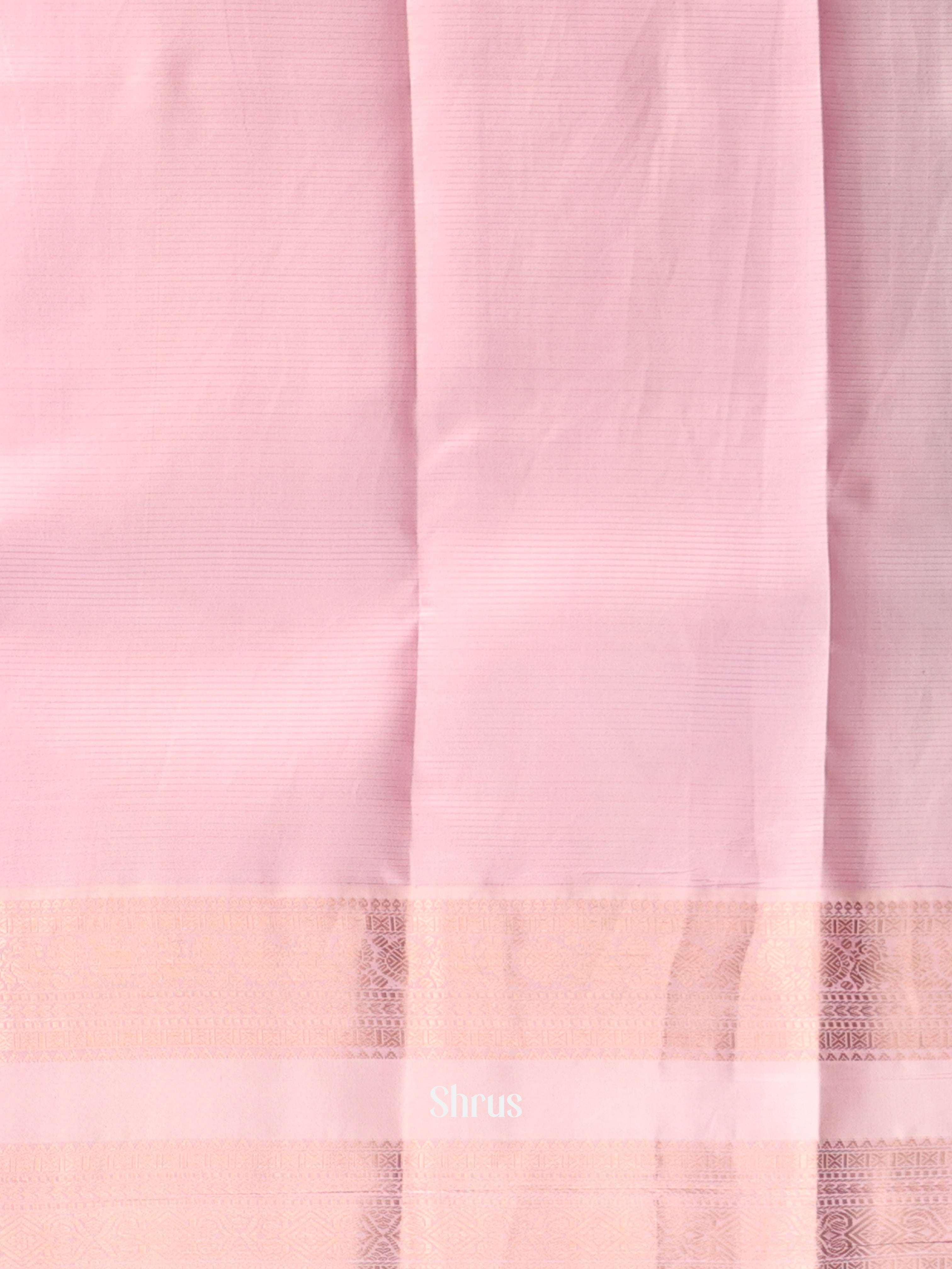 Green & Mauve - Kanchipuram silk Saree - Shop on Shrus.com