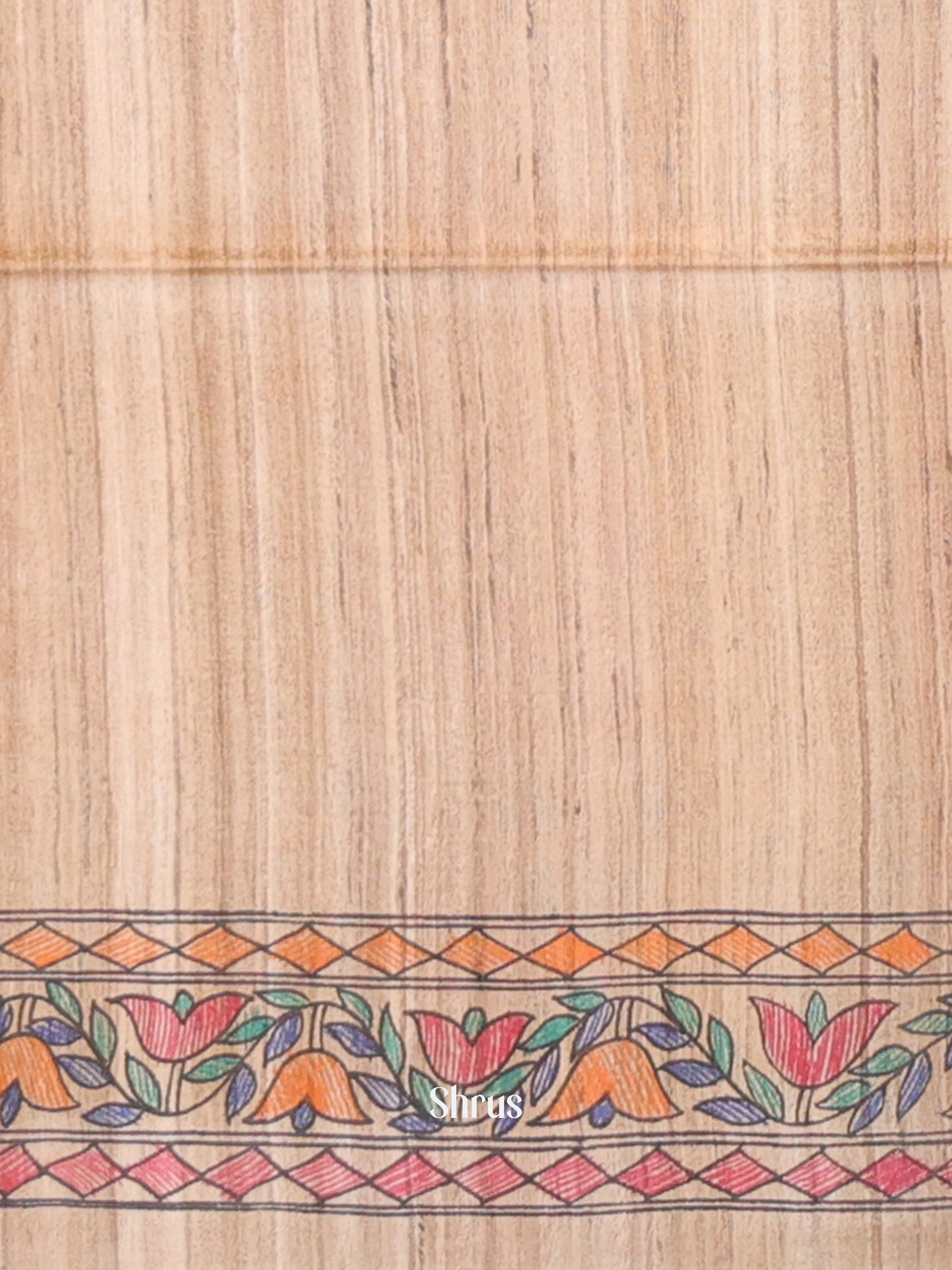 CKS16123 - Tussar Saree - Shop on Shrus.com