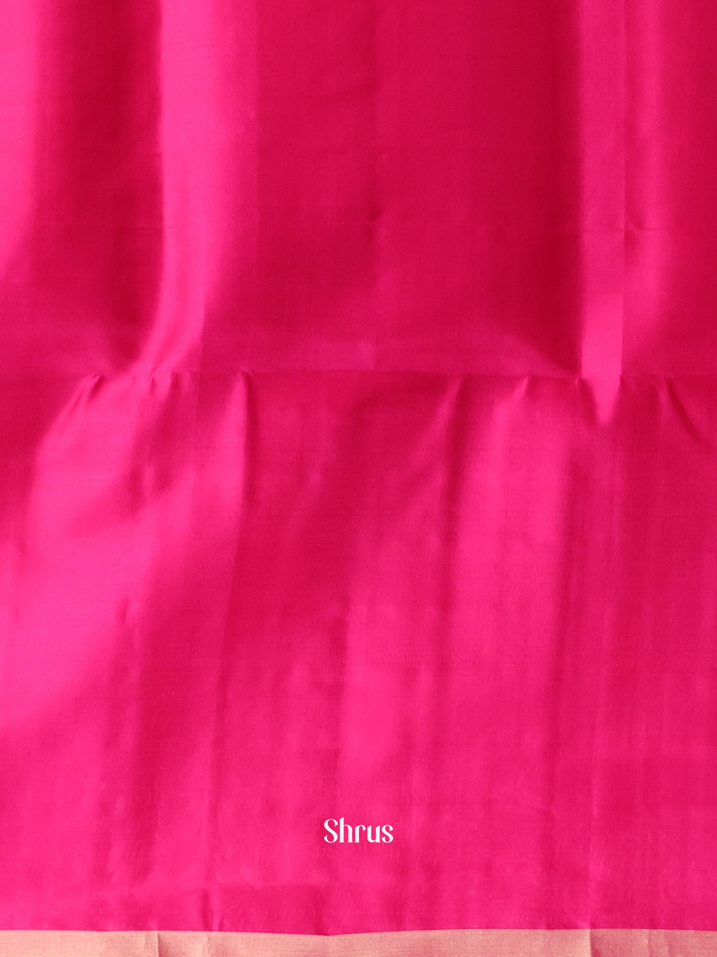 Pink & Rani Pink - Soft Silk Saree - Shop on Shrus.com