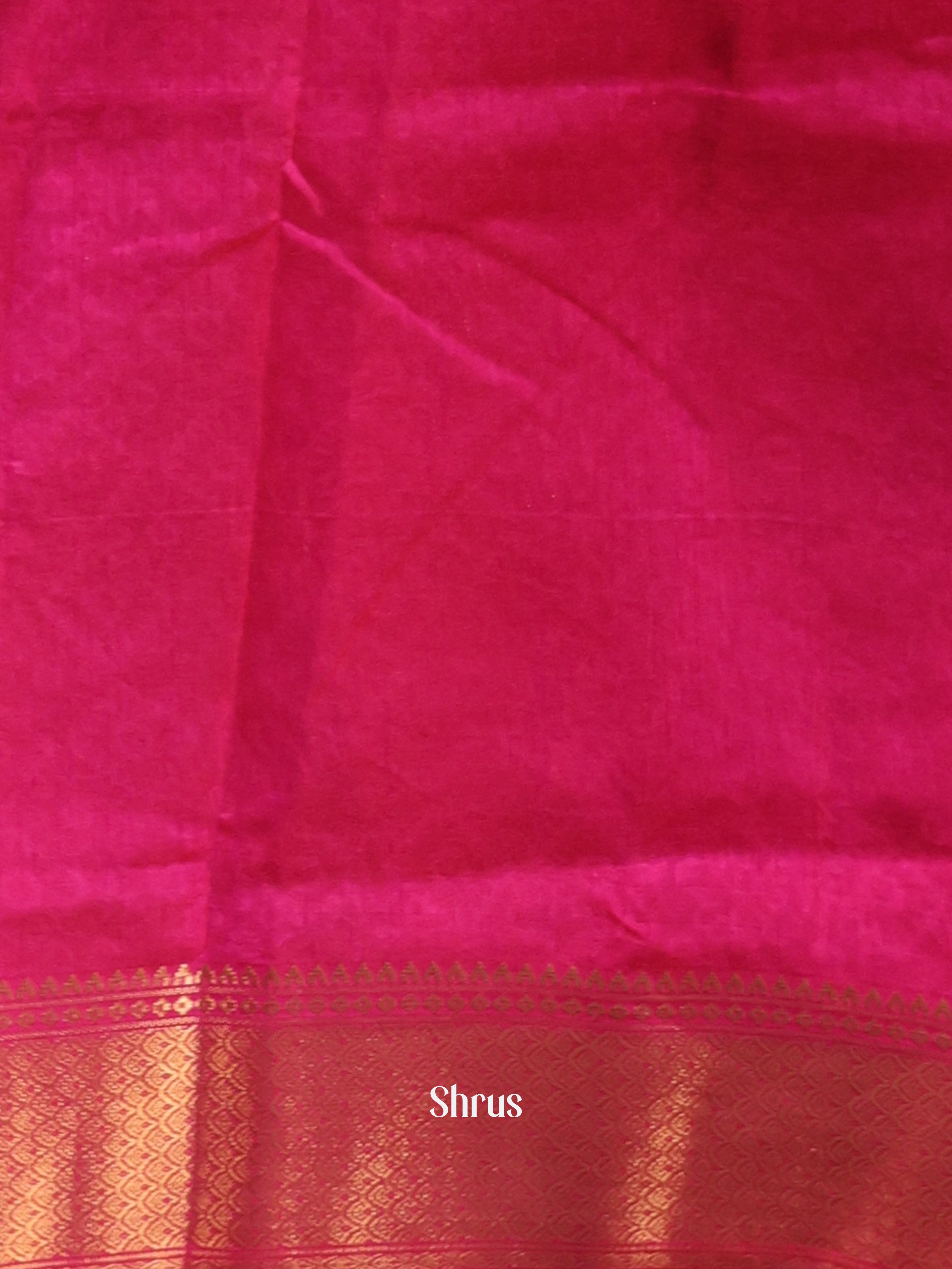 Purple & Pink - Semi Patola Saree - Shop on Shrus.com