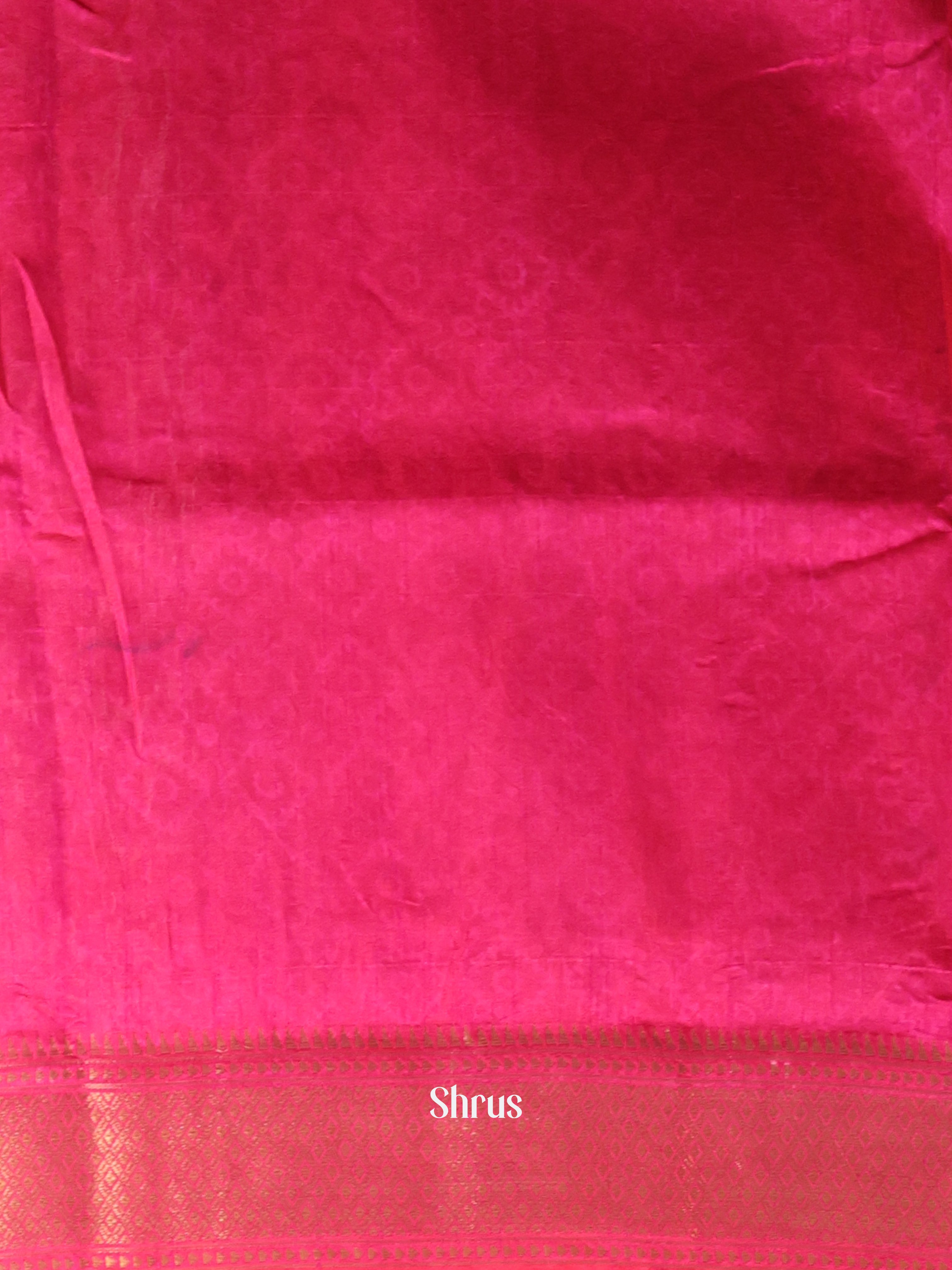 Purple & Pink - Semi Patola Saree - Shop on Shrus.com