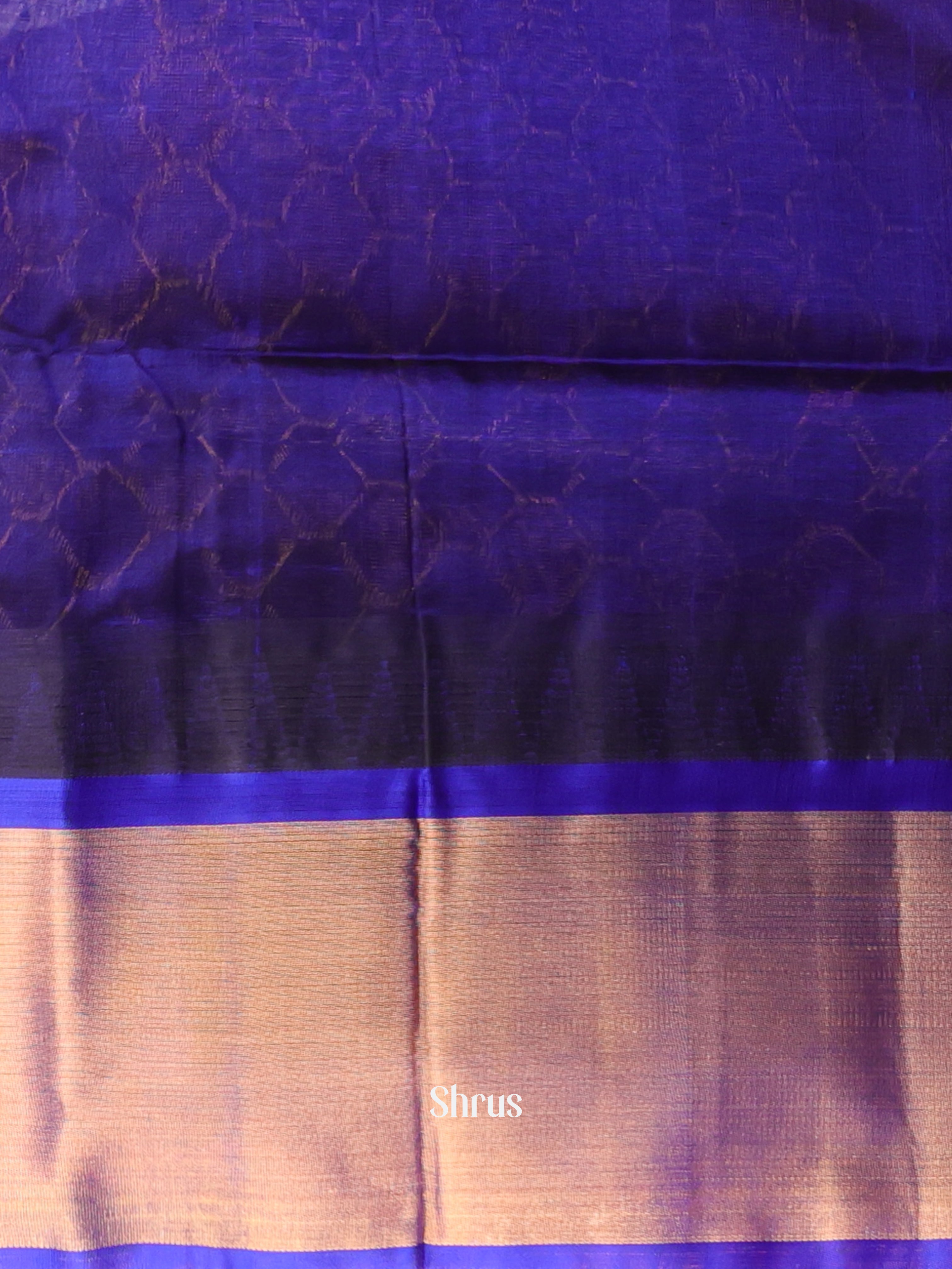 Green & Blue - Silk Cotton Saree - Shop on Shrus.com