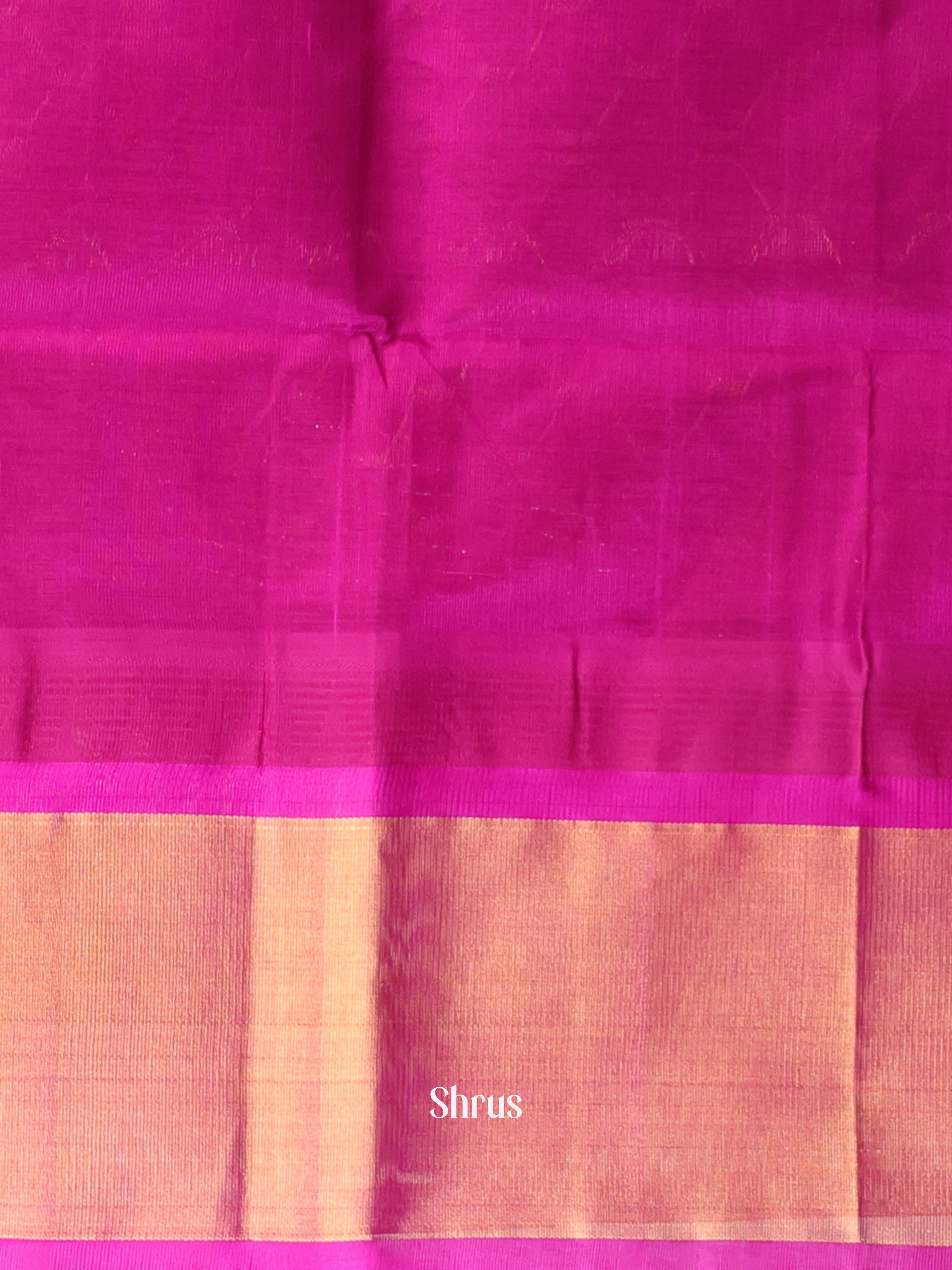 Green & Purple - Silk Cotton Saree - Shop on Shrus.com