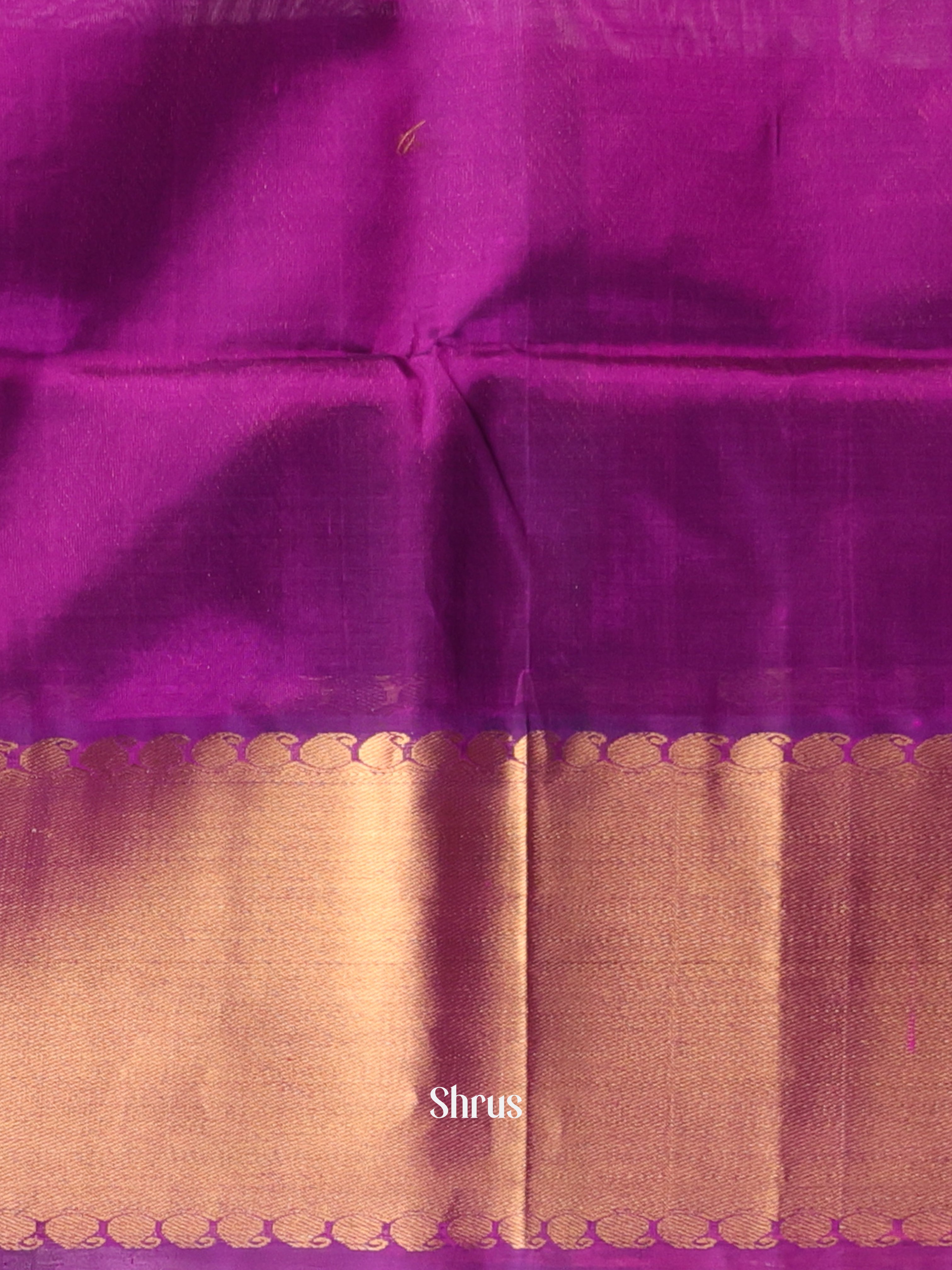Purple(Single Tone) - Silk Cotton Saree - Shop on Shrus.com