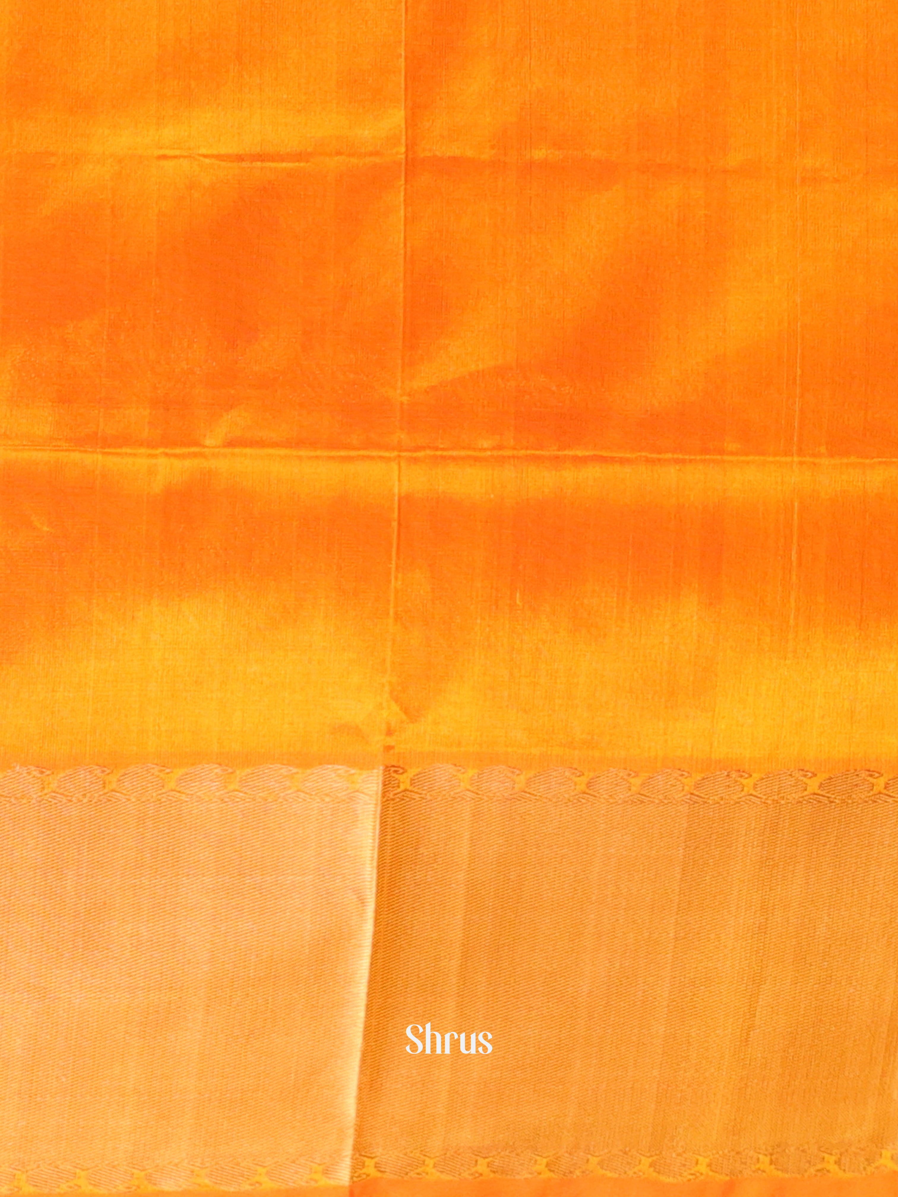 Mustard(Single Tone) - Silk Cotton Saree - Shop on Shrus.com