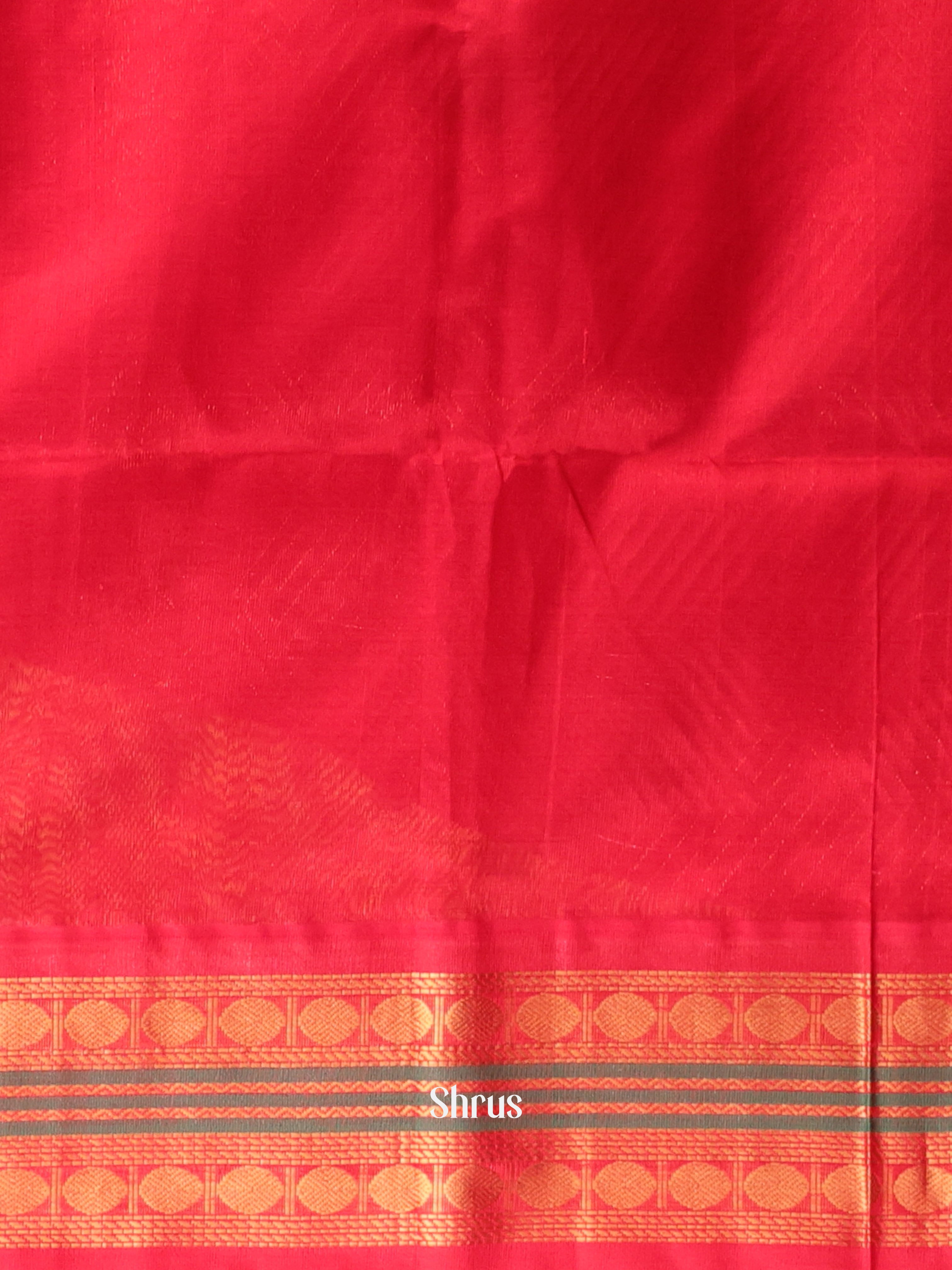 CKS19065 - Silk Cotton Saree - Shop on Shrus.com