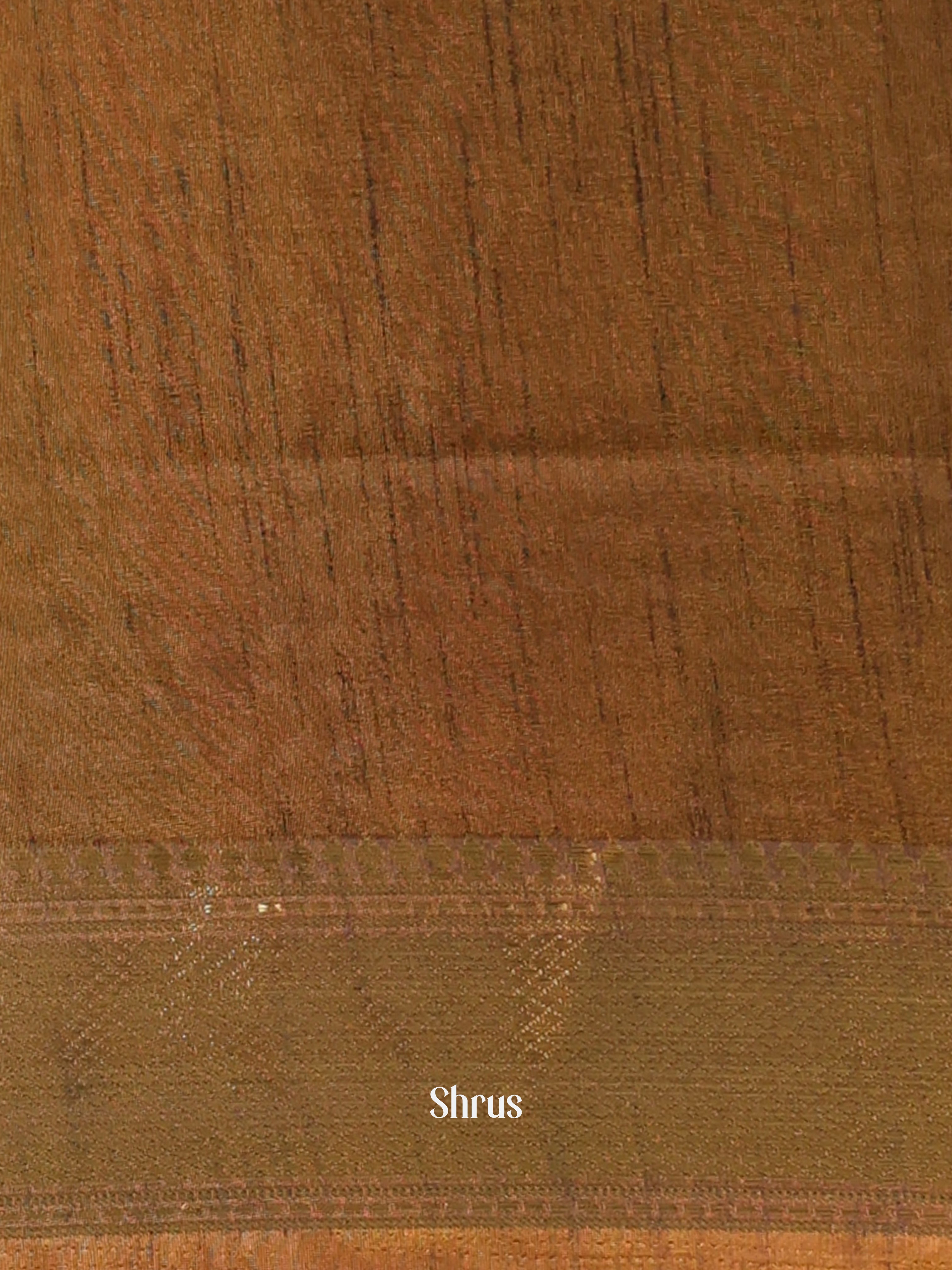 Mustard & Army Green- Semi Patola Saree - Shop on Shrus.com