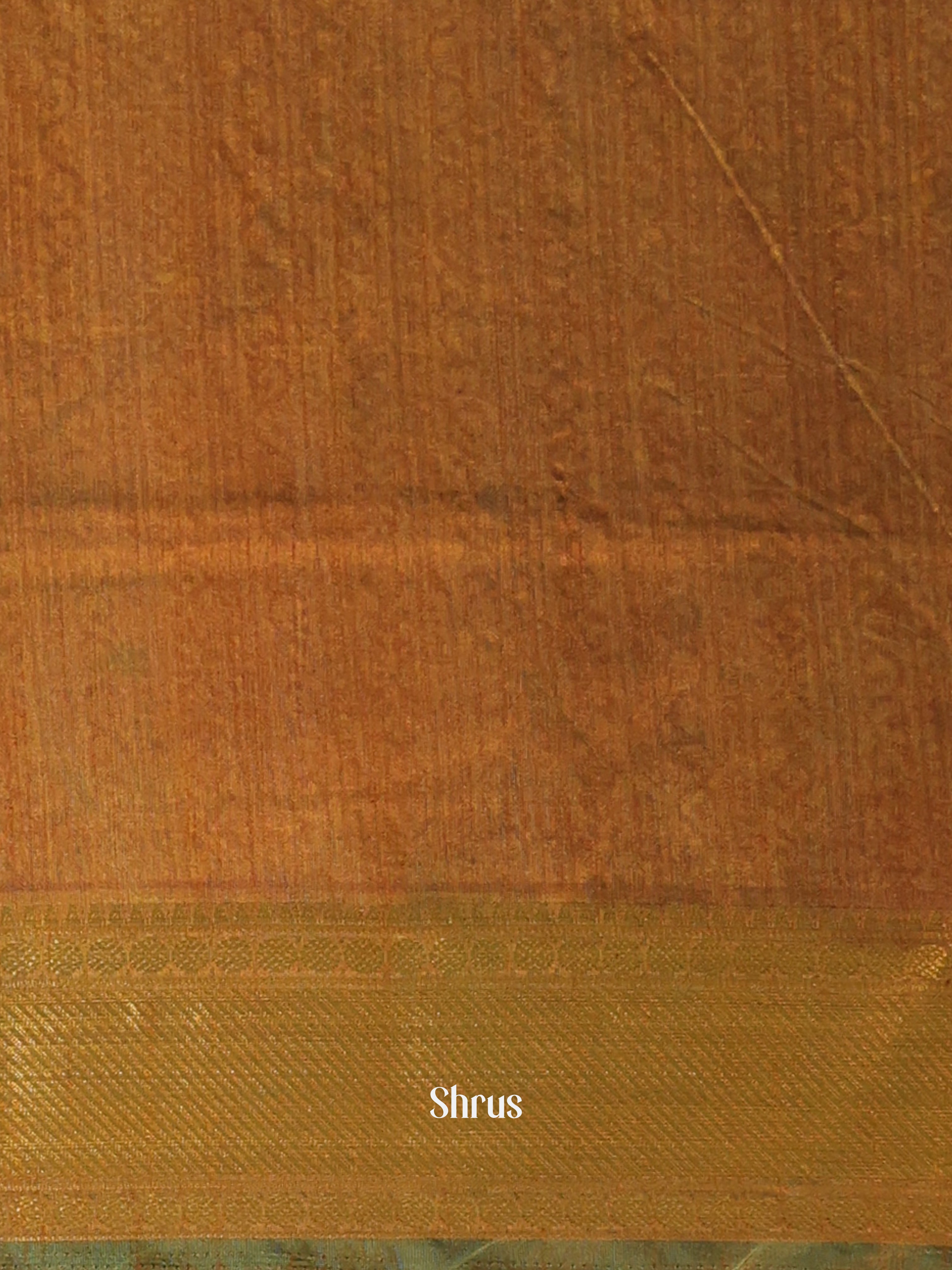 Blue & Green- Semi Patola Saree - Shop on Shrus.com