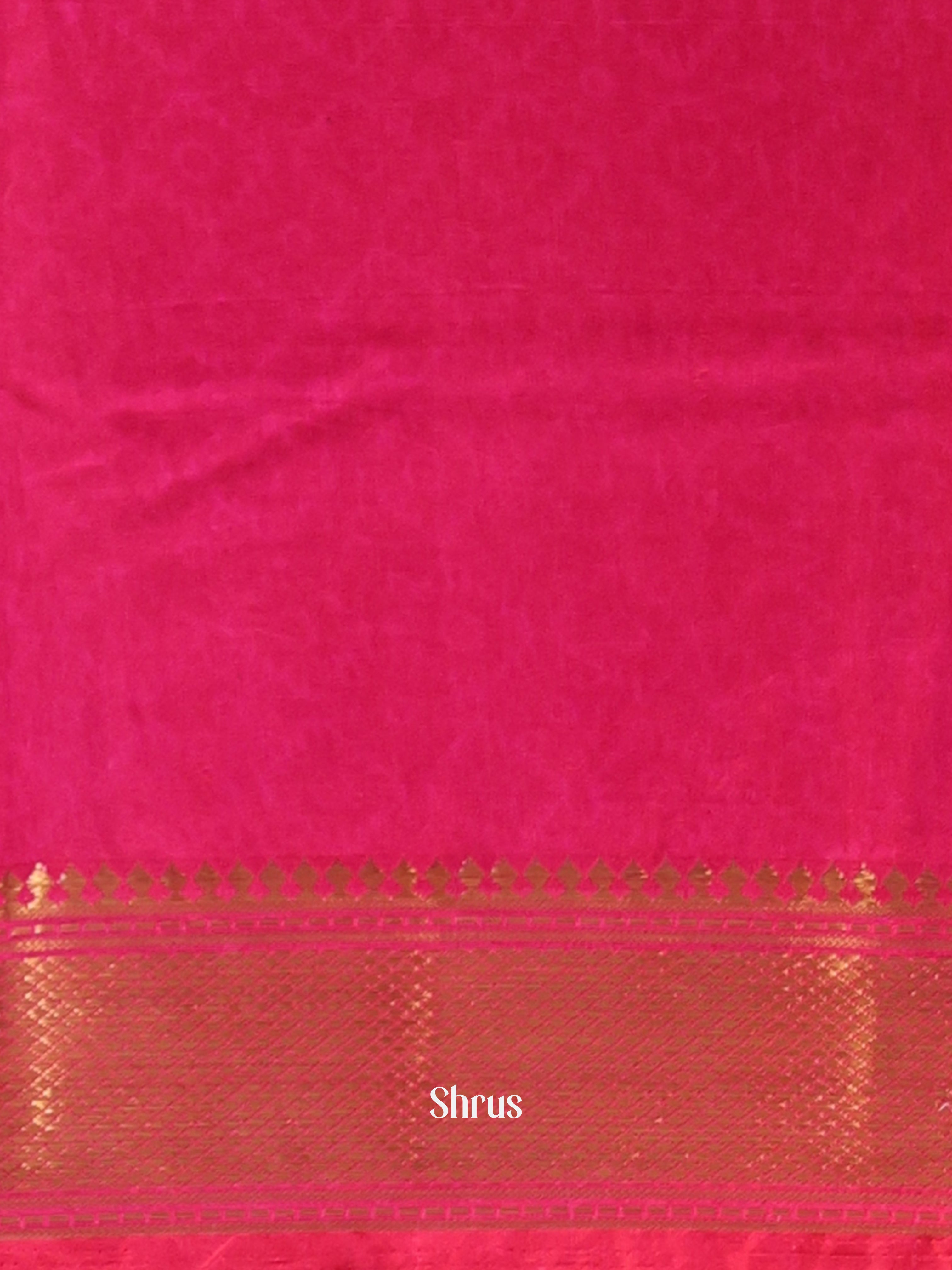 Purple & Pink - Semi Patola Saree - Shop on Shrus.com