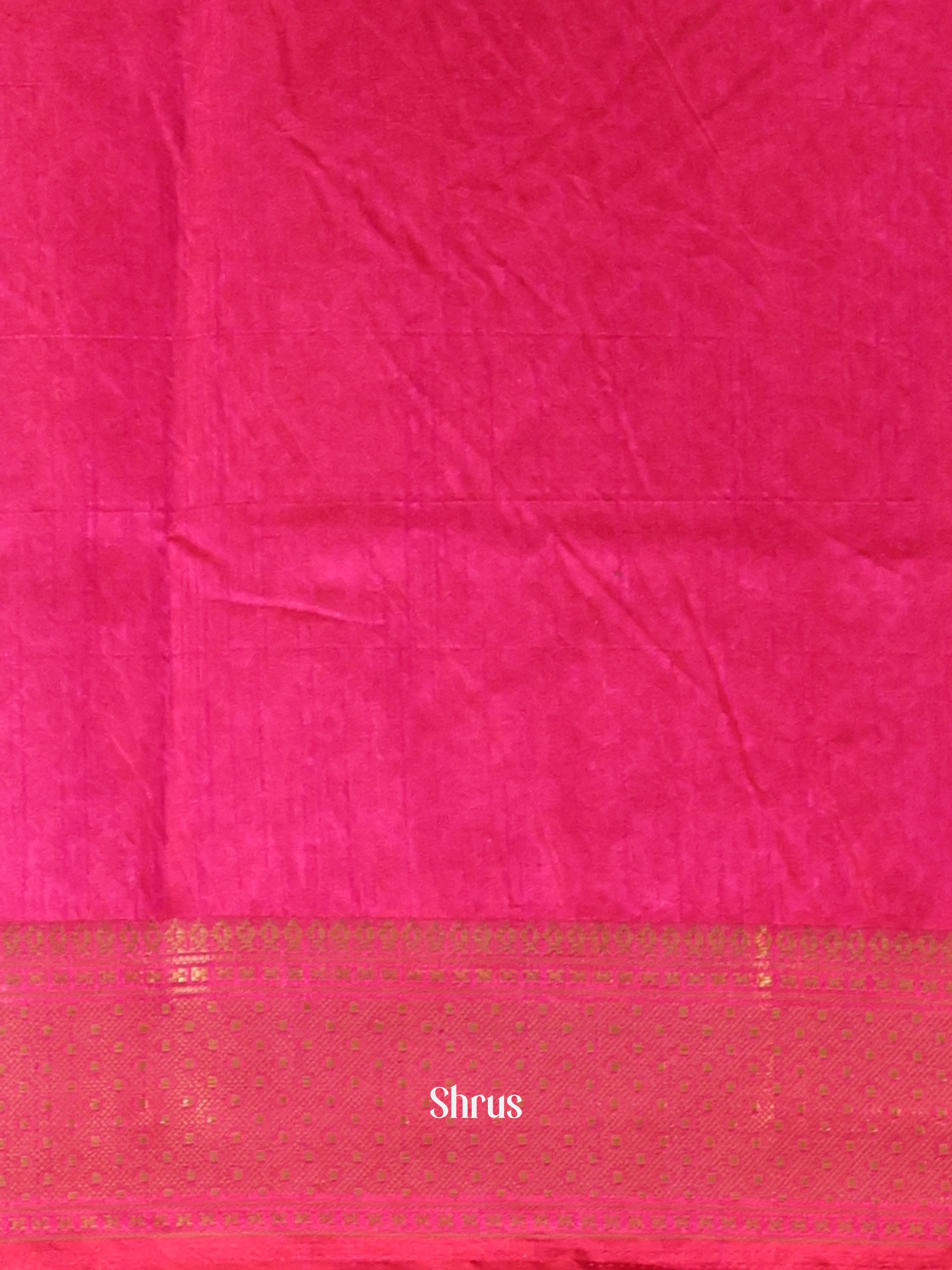 Purple & Pink - Semi Patola Saree - Shop on Shrus.com
