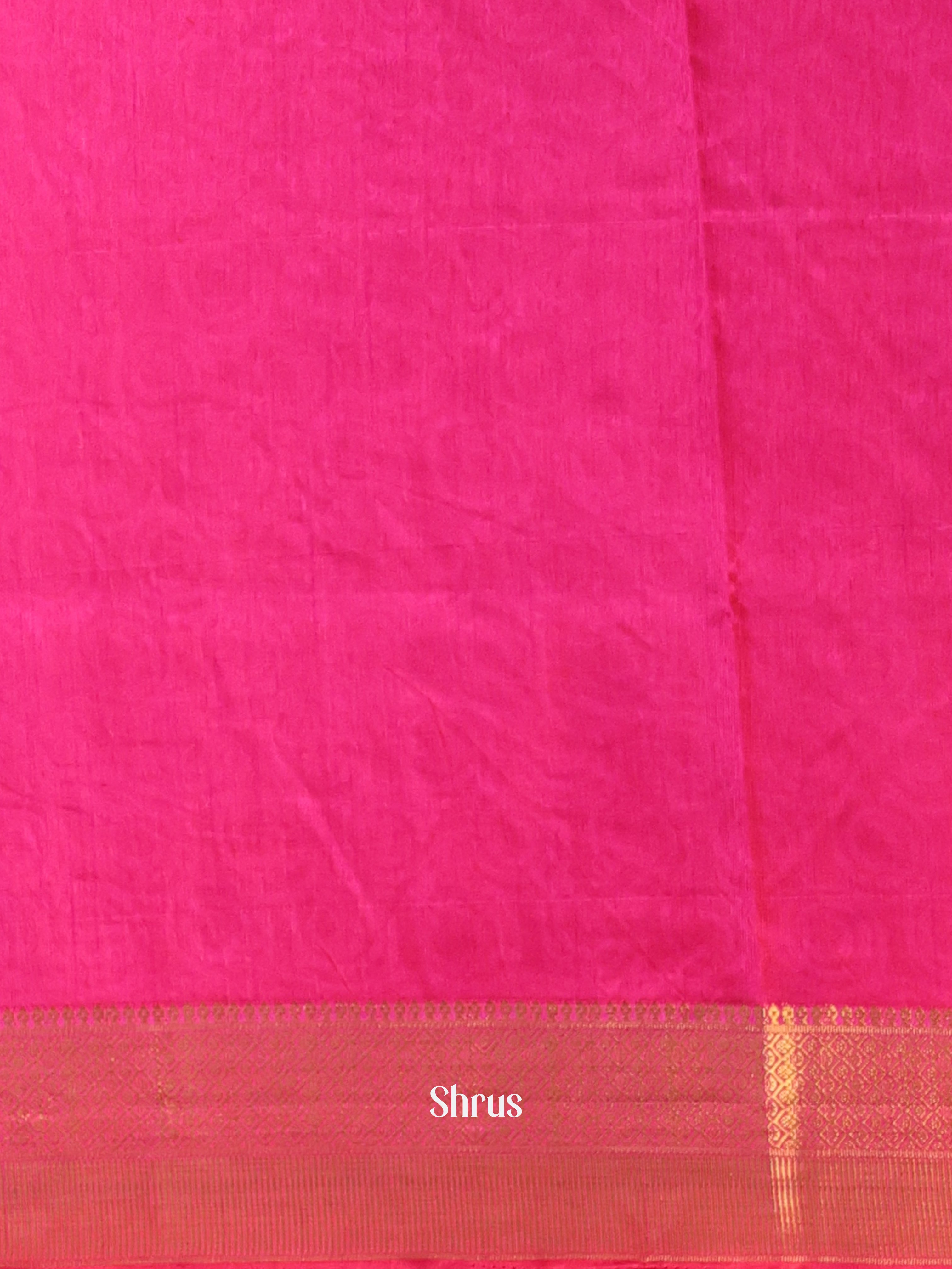 Purple & Pink - Semi Patola Saree - Shop on Shrus.com