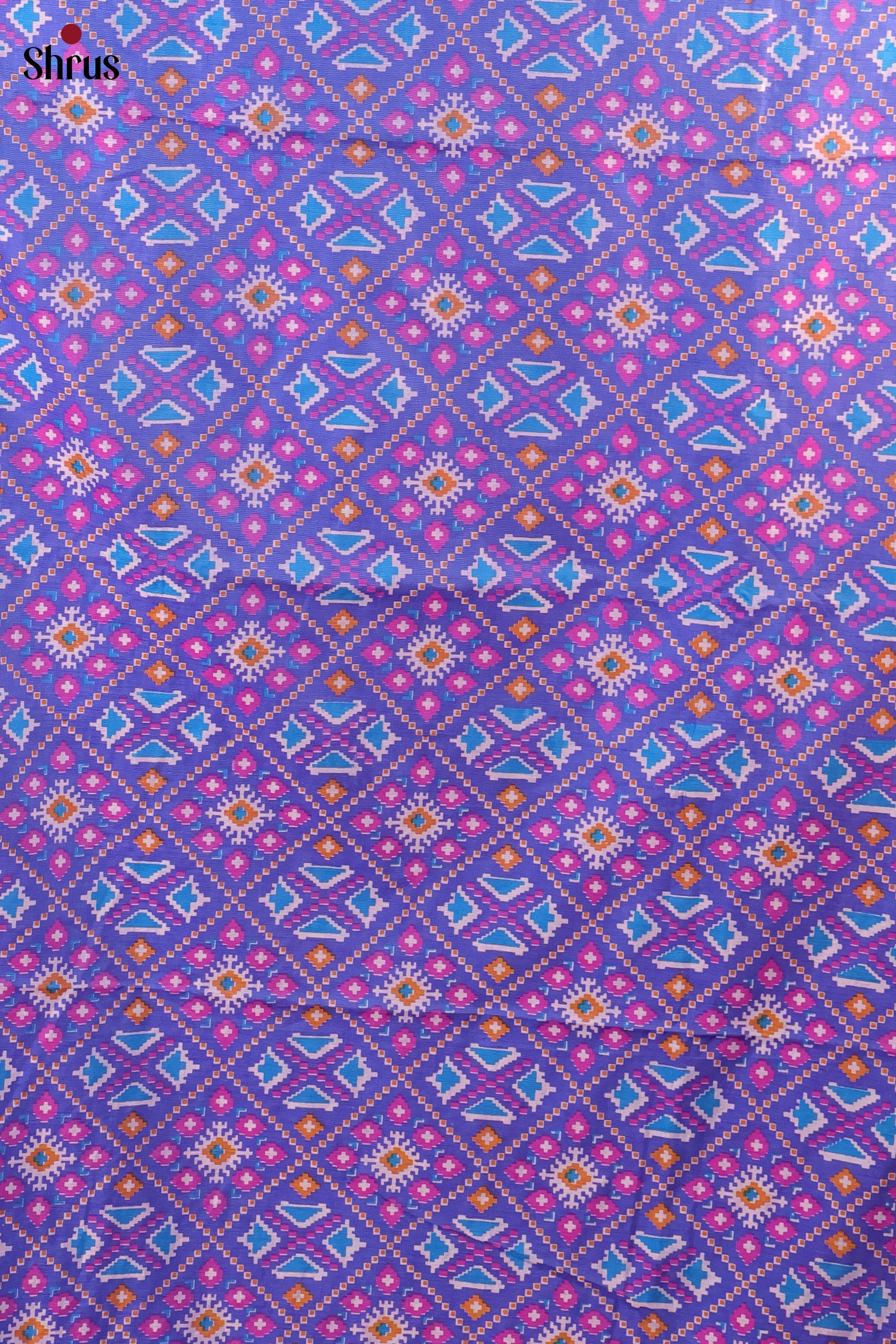 Purple & Pink - Semi patola salwar - Shop on Shrus.com