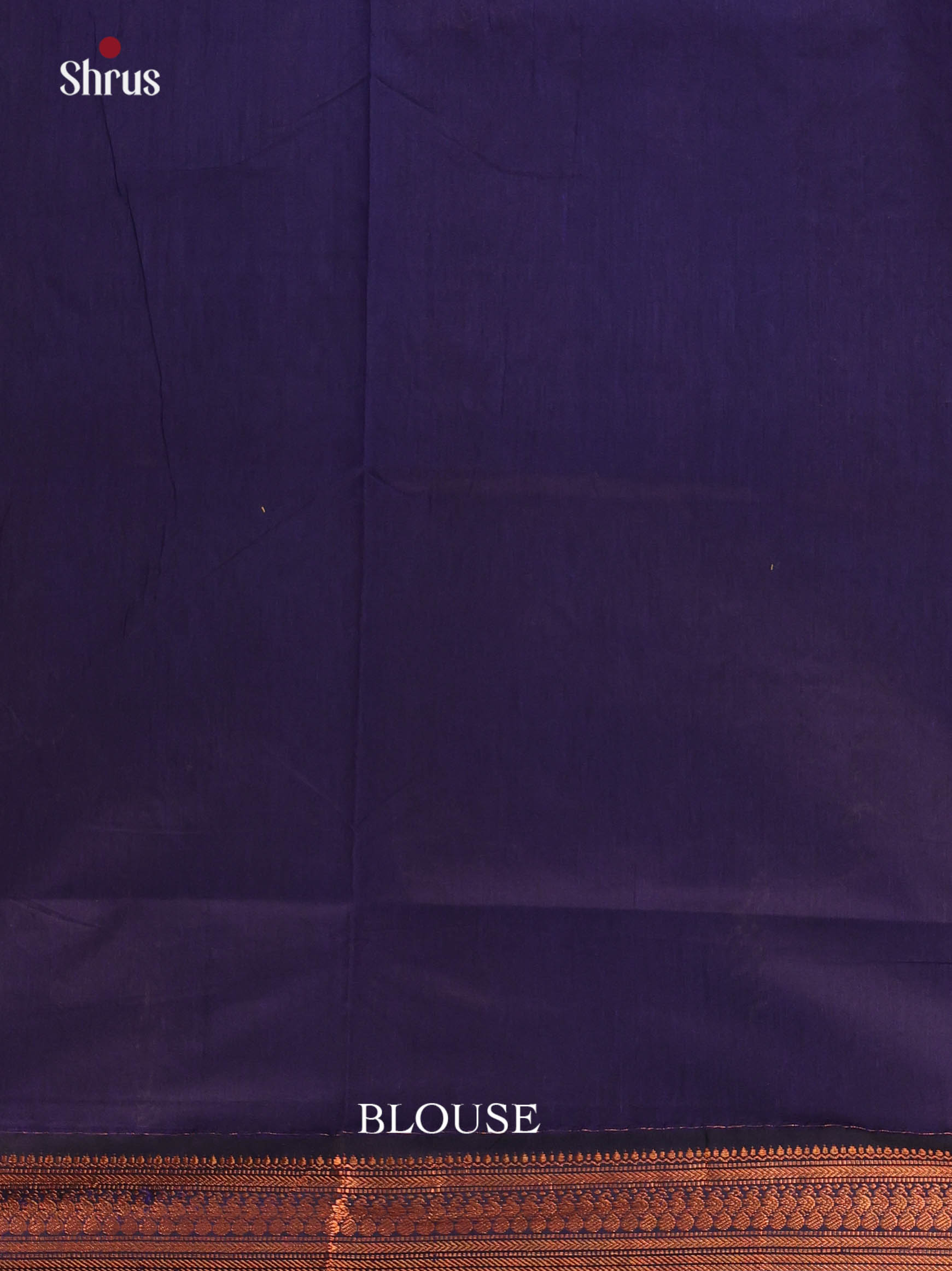 Mustard & Blue - Kalyani Cotton Saree - Shop on Shrus.com