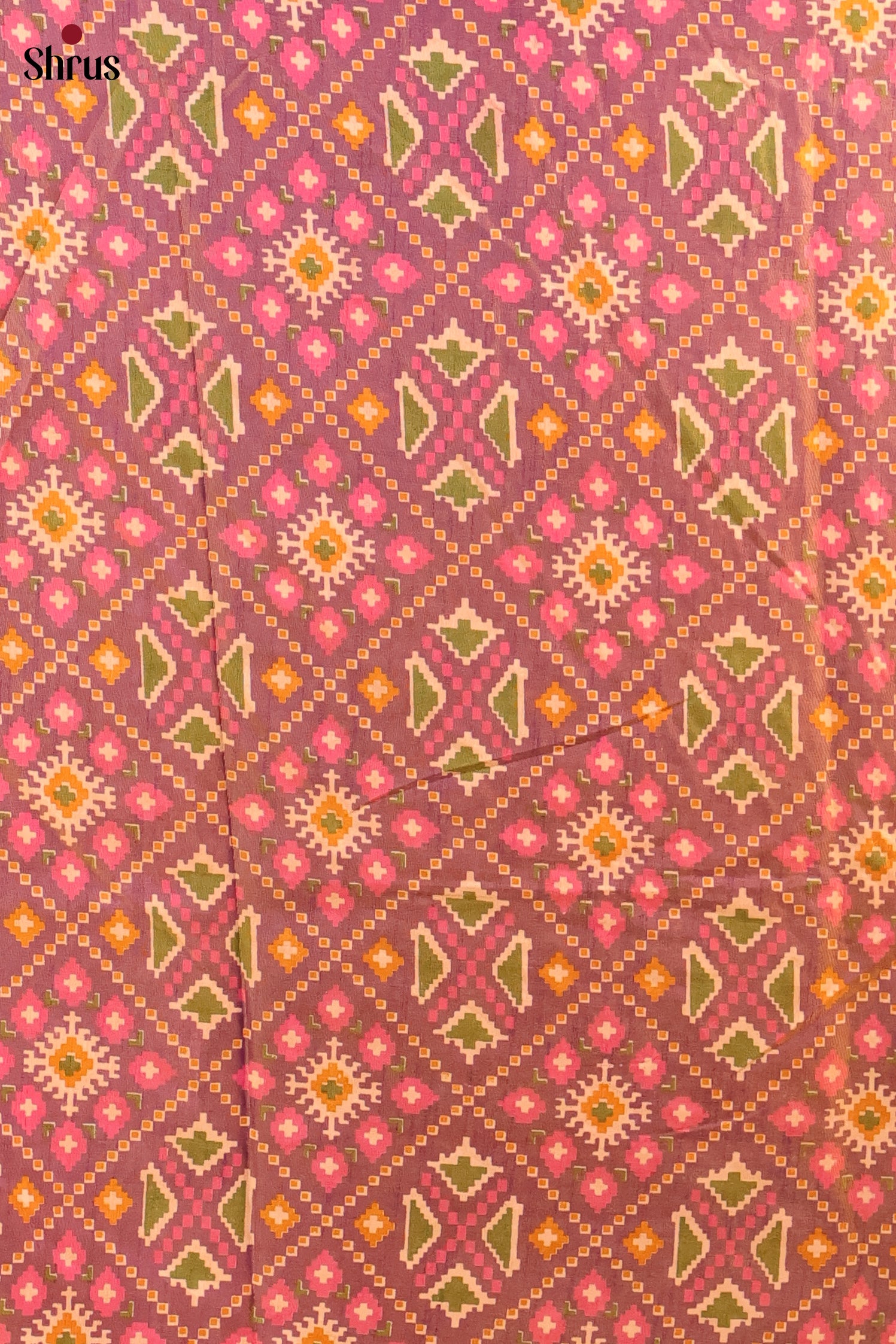 Double Shaded Purple & Pink - Semi patola salwar - Shop on Shrus.com