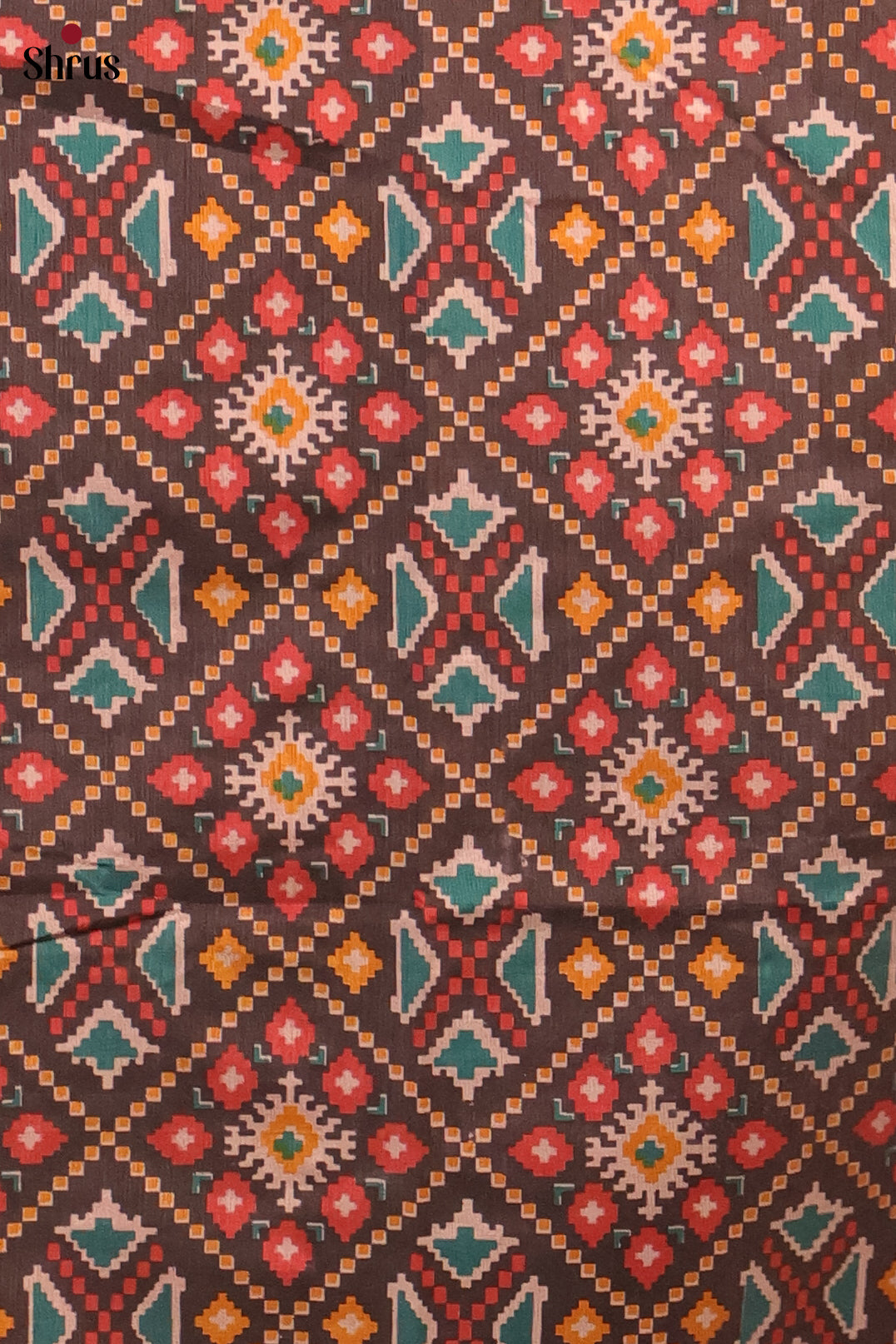 Black & Maroon - Semi patola salwar - Shop on Shrus.com