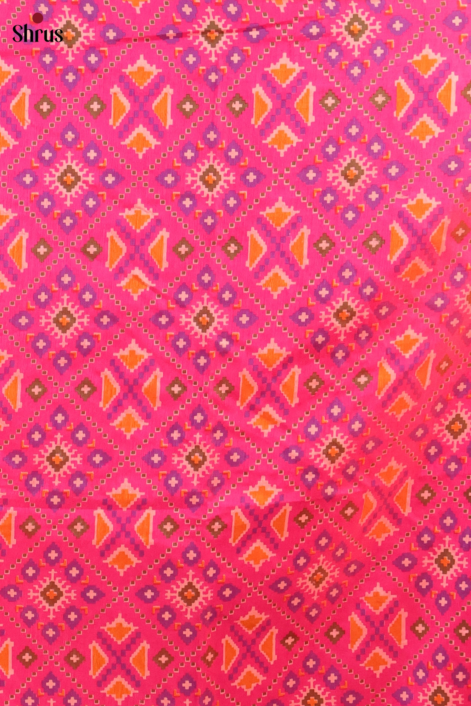 Pink & Purple - Semi patola salwar - Shop on Shrus.com