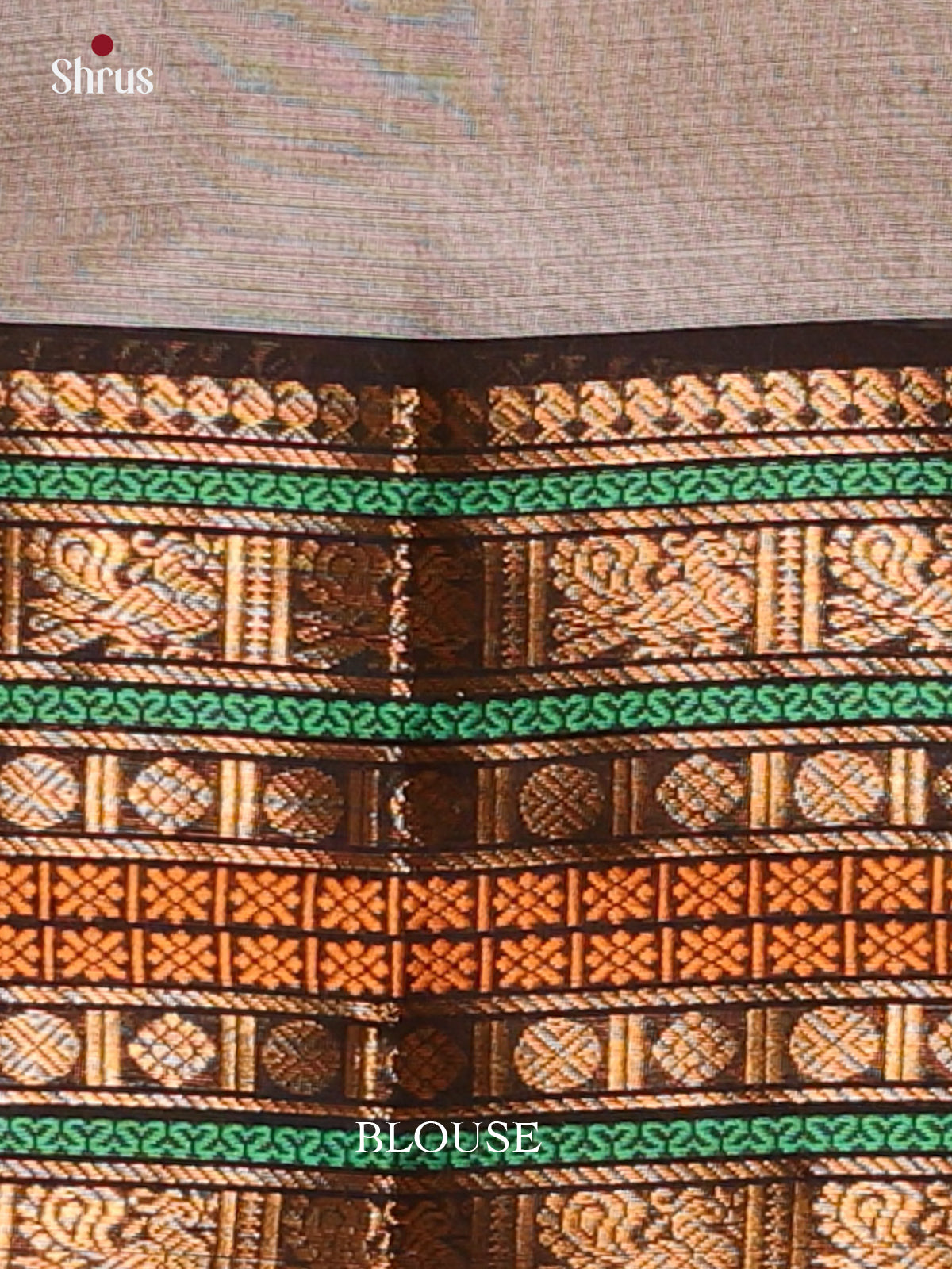 Grey & Black- Chettinad Cotton Saree - Shop on Shrus.com