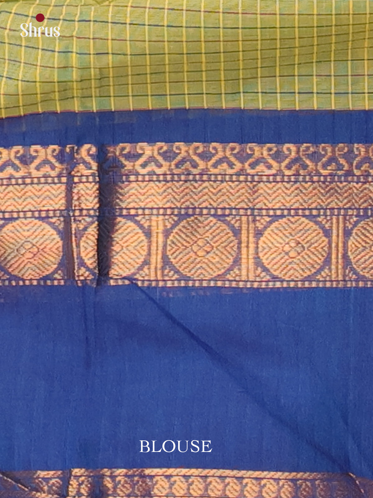 Green & Blue - Chettinad Cotton Saree - Shop on Shrus.com