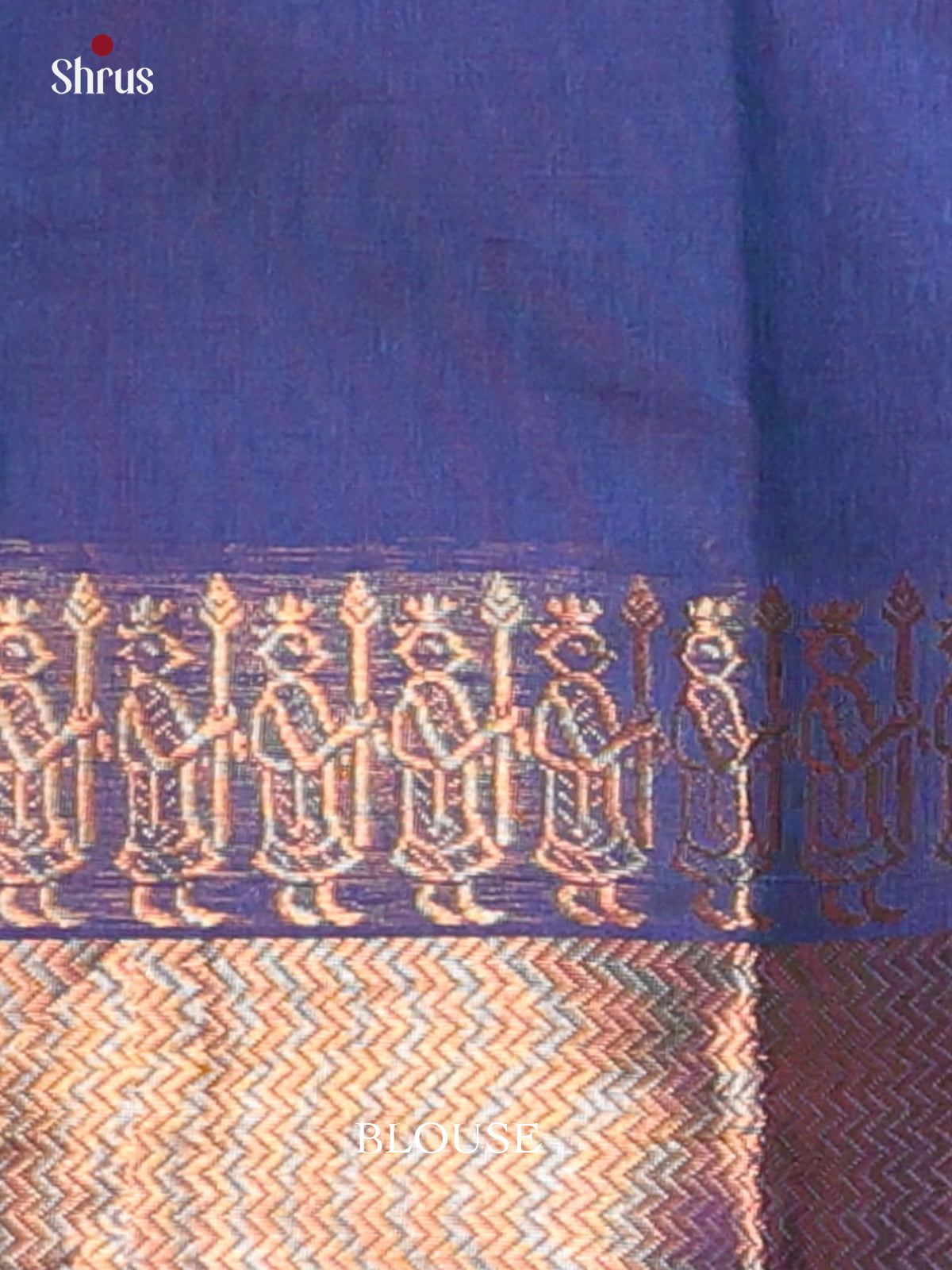 Blue(Single Tone) - Chettinad Cotton Saree - Shop on Shrus.com