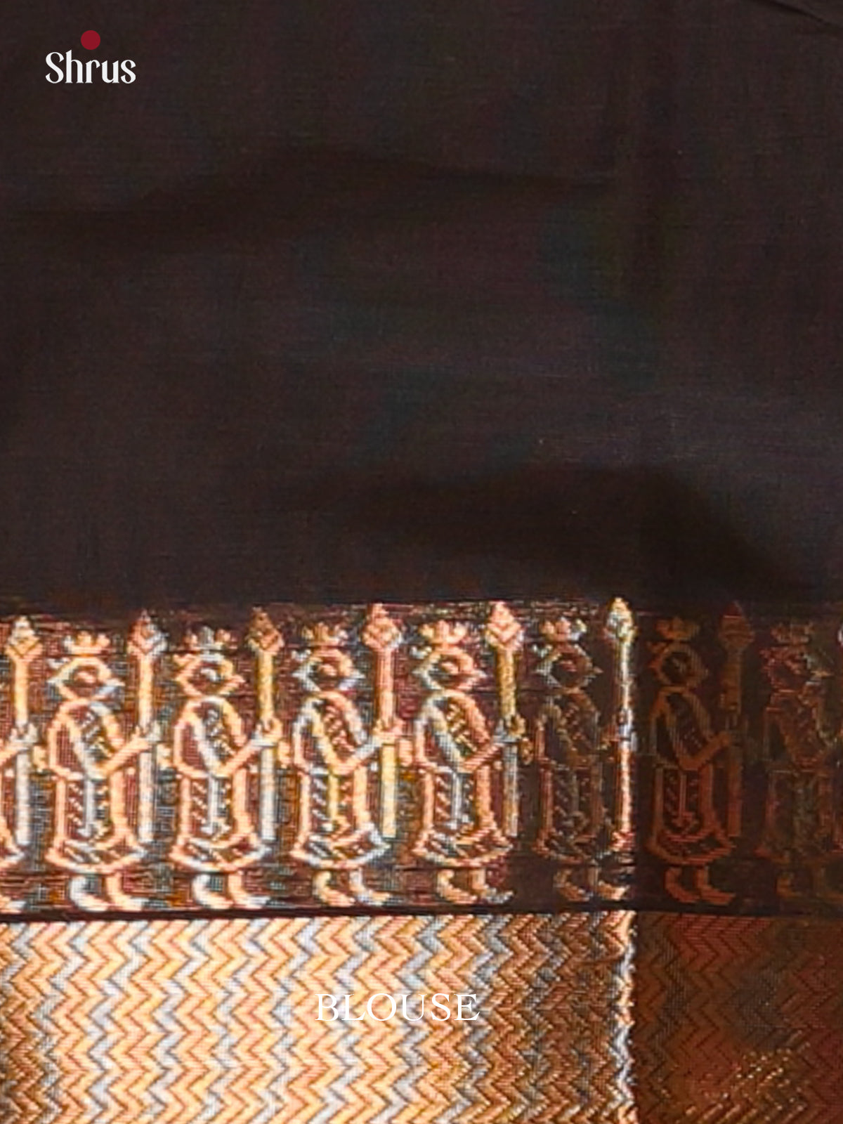 Black - Chettinad Cotton Saree - Shop on Shrus.com