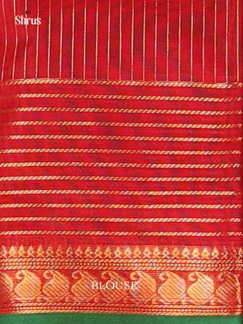 Red- Chettinad Cotton Saree - Shop on Shrus.com