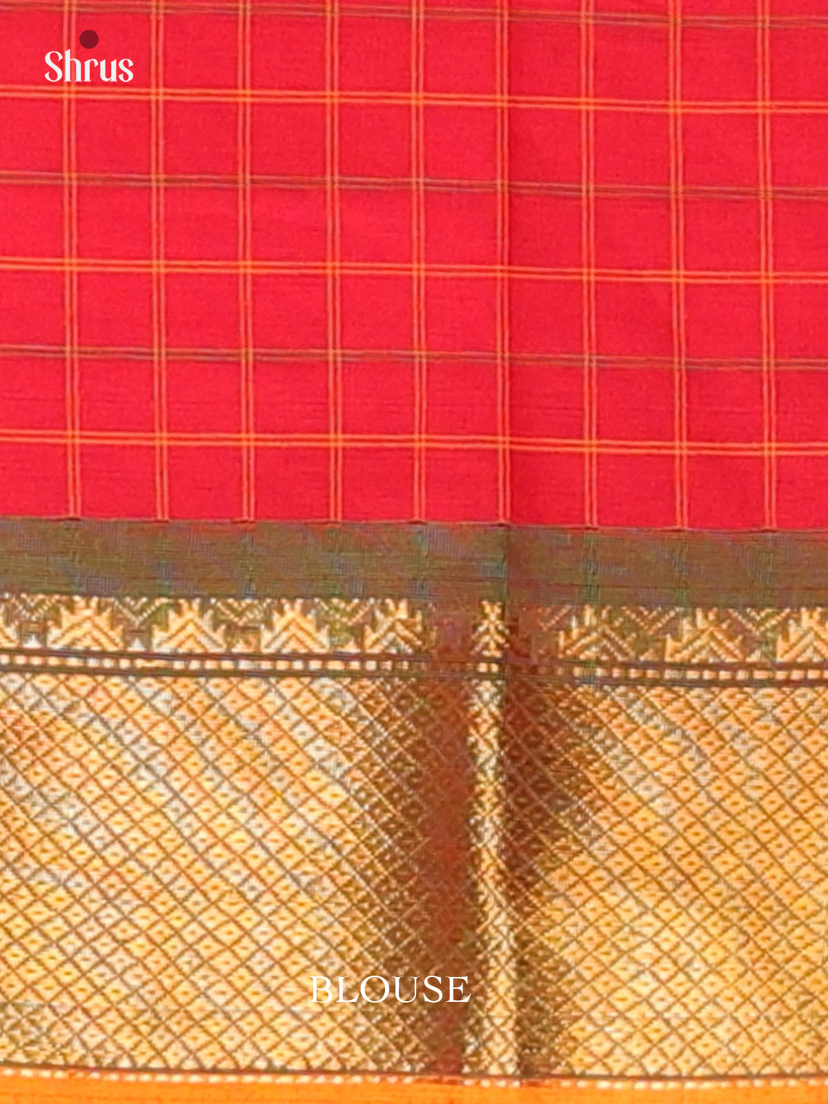 Red & Green - Chettinad Cotton Saree - Shop on Shrus.com